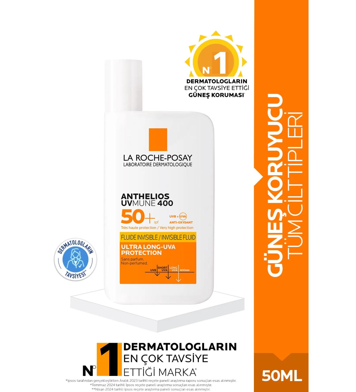 La Roche Posay ANTHELIOS UVMUNE 400 FLUID - Buy Online on GoSupps.com