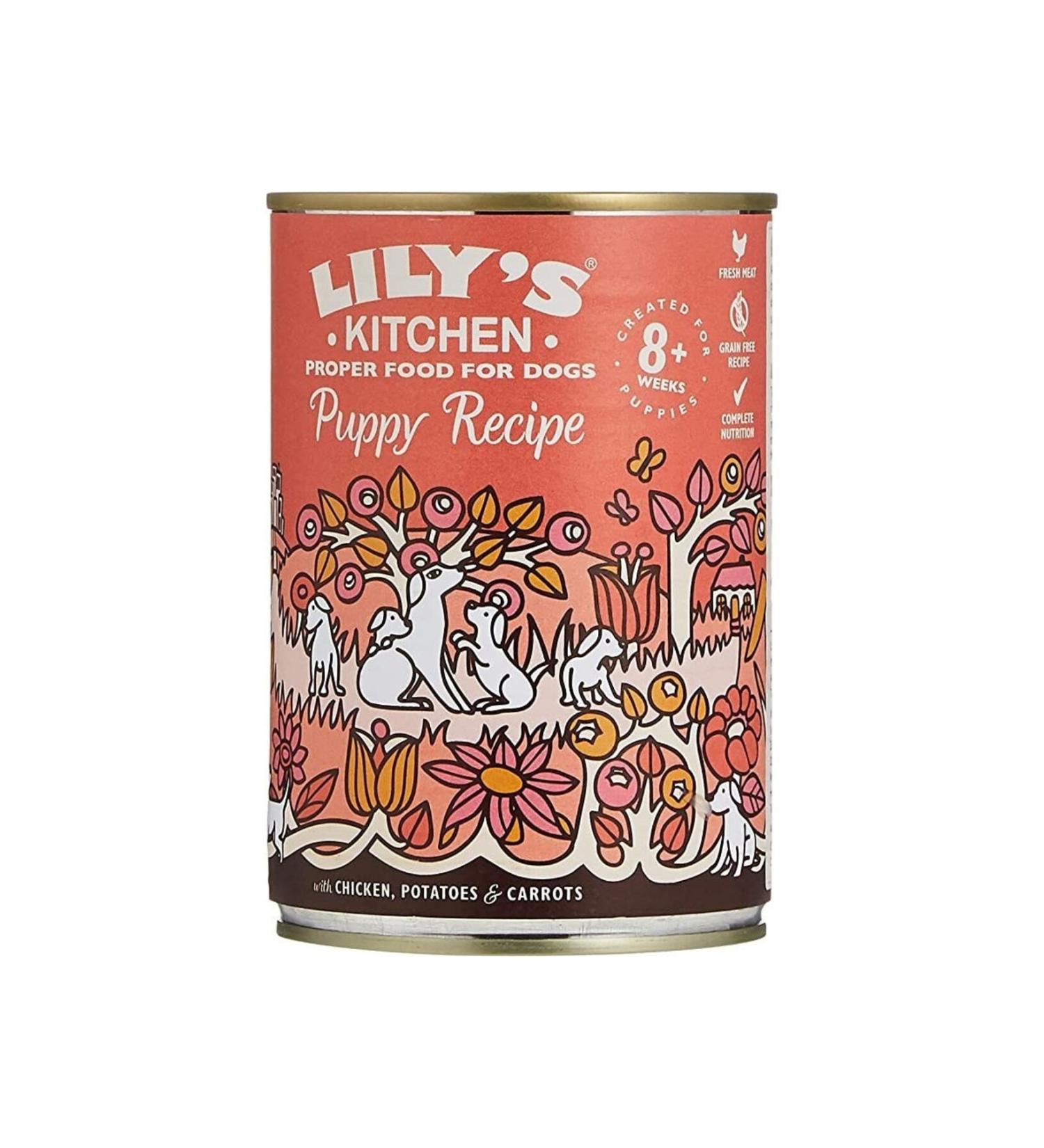 Lily's Kitchen Chicken Recipe Puppy Food 400g - Healthy and Delicious Starter