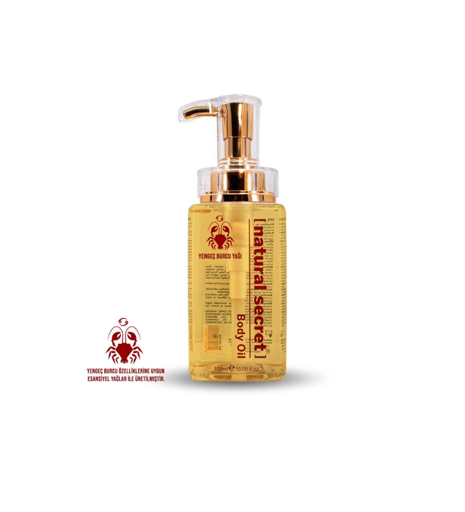 Natural Secret CANCER Special Effective Care and Massage Oil / CANCER MASSAGE & BODY CARE OIL 300ml