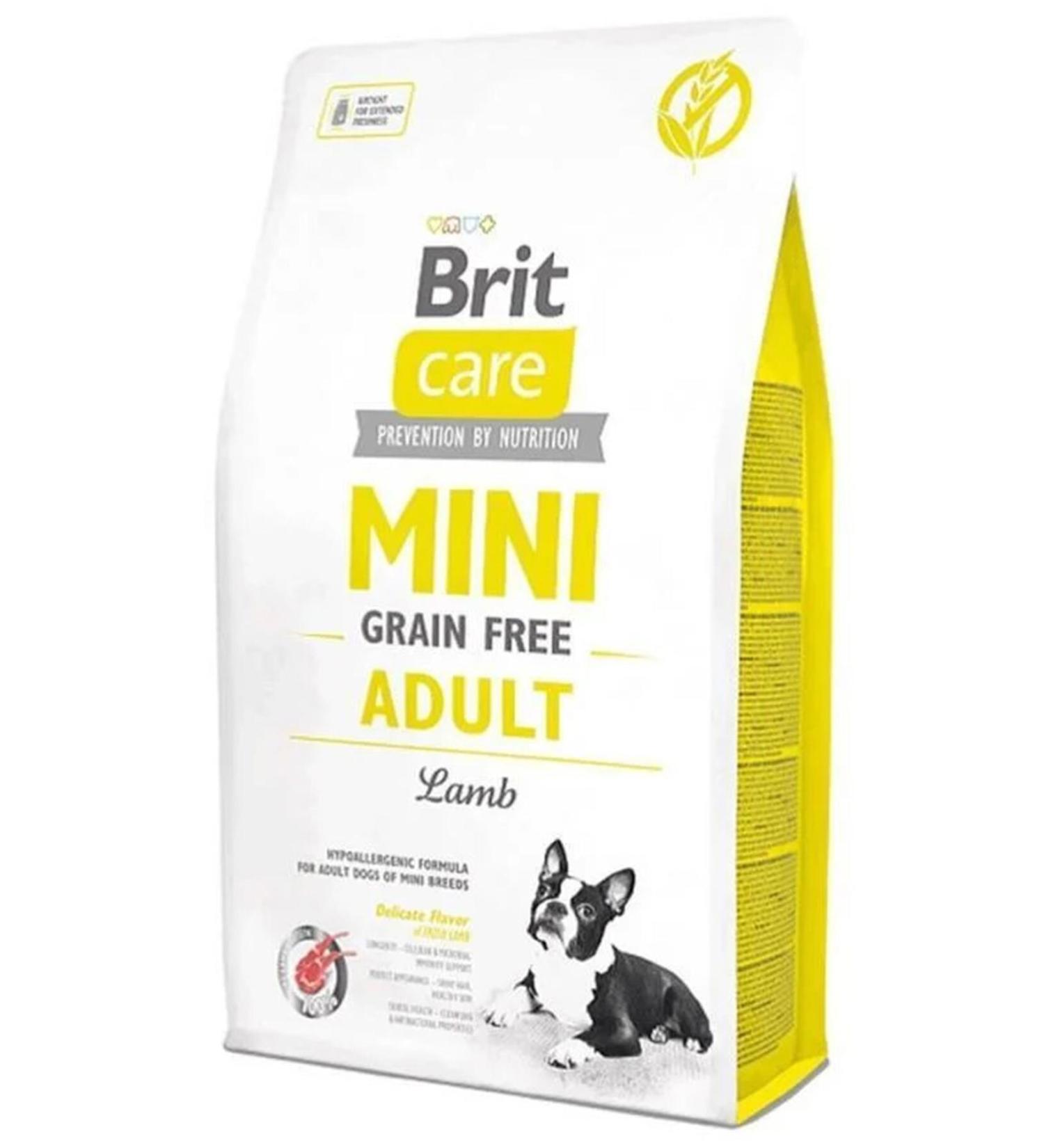 Brit Care Lamb Mini Breed Grain Free Adult Dog Food 7kg