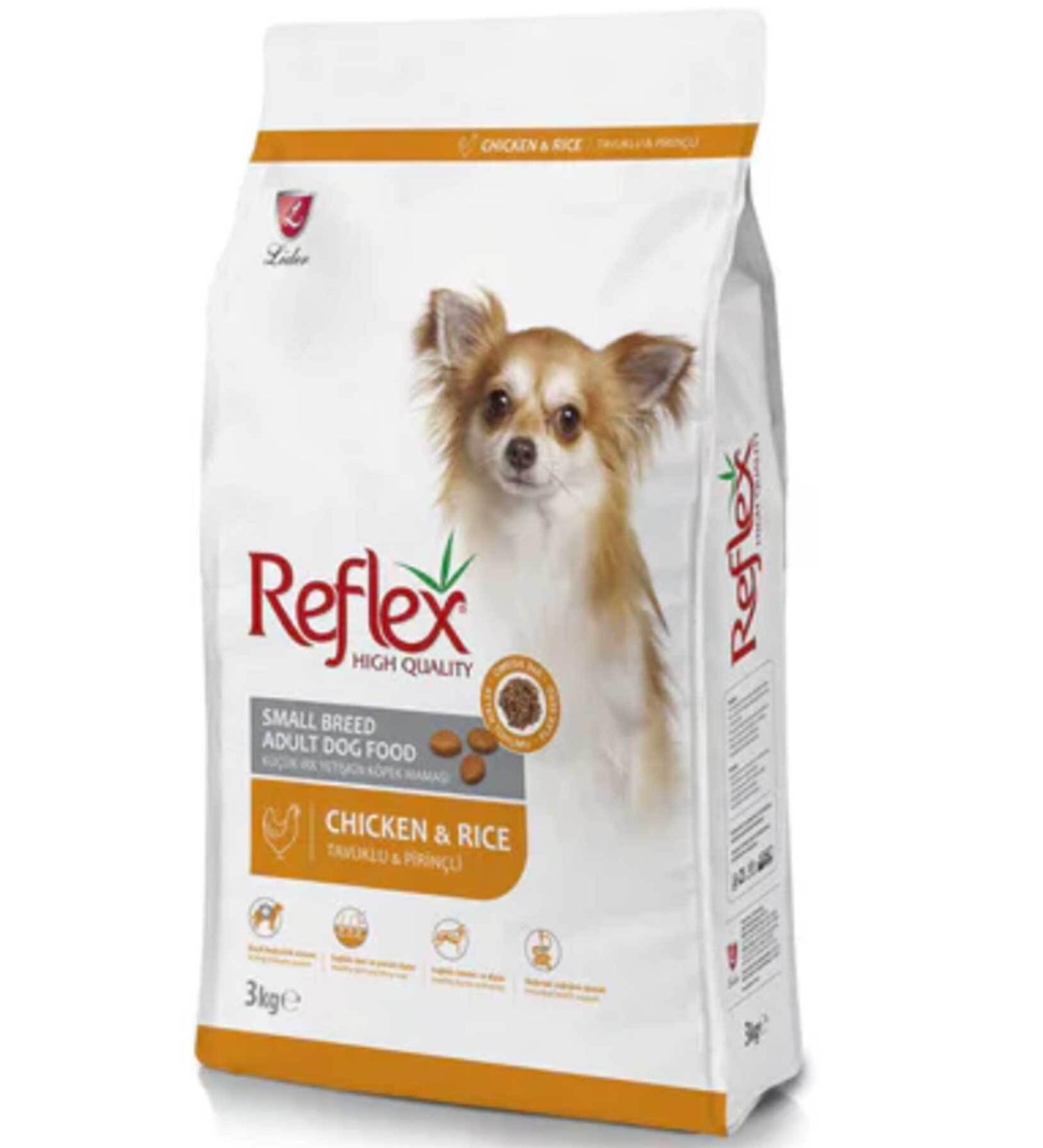 Reflex Chicken and Rice Small Breed Adult Dog Food 3kg