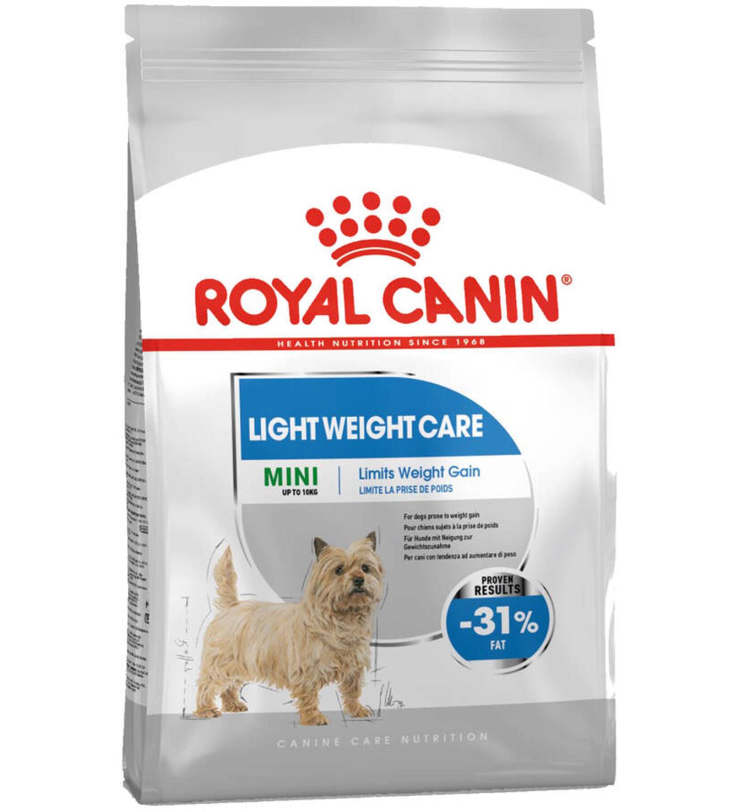Royal Canin Light Weight Care Mini Small Breed Dog Food 3kg
