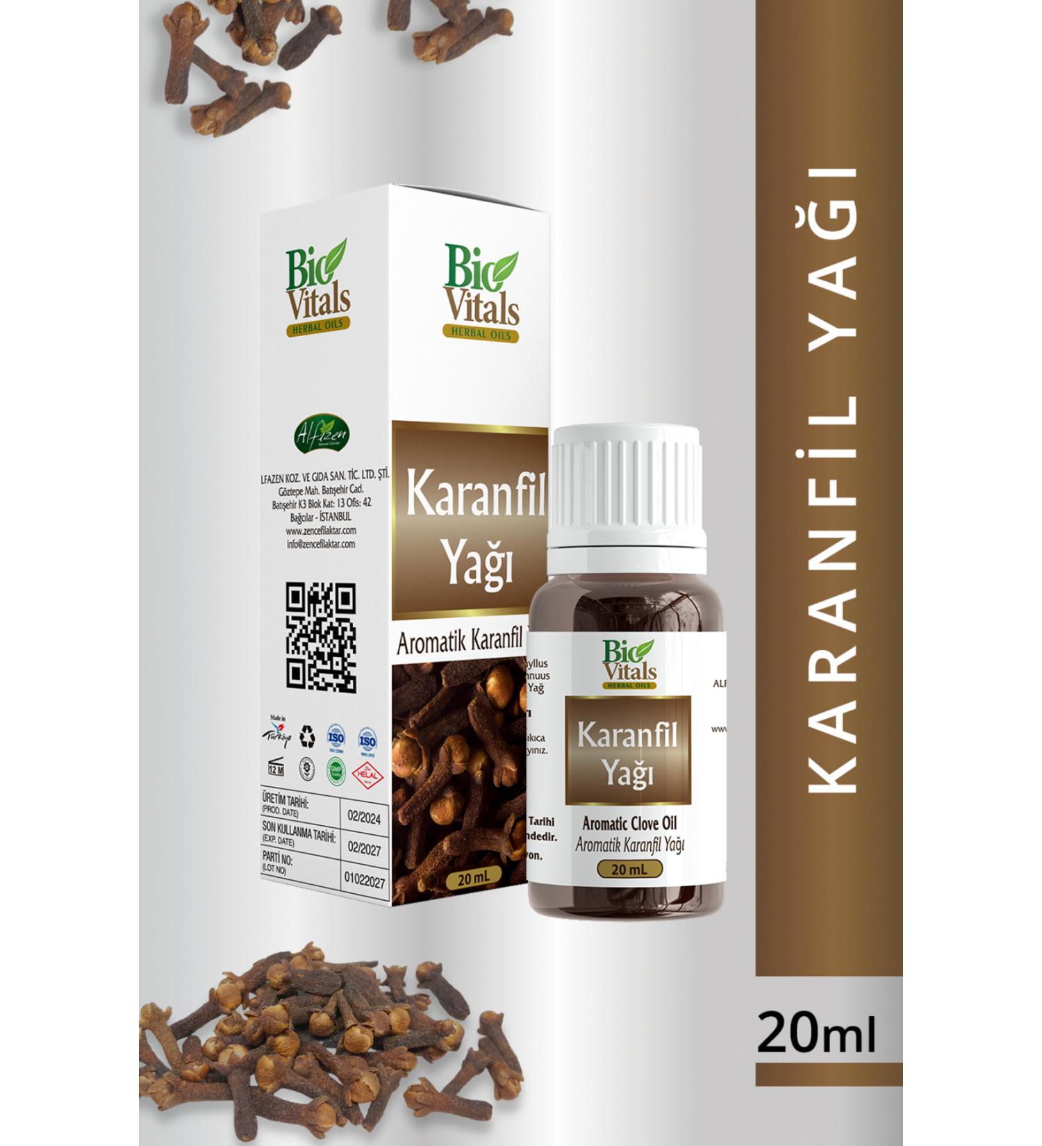 Bio Vitals Clove Oil For Under Eye Bags And Dark Circles 20 Ml - Buy Online on GoSupps.com