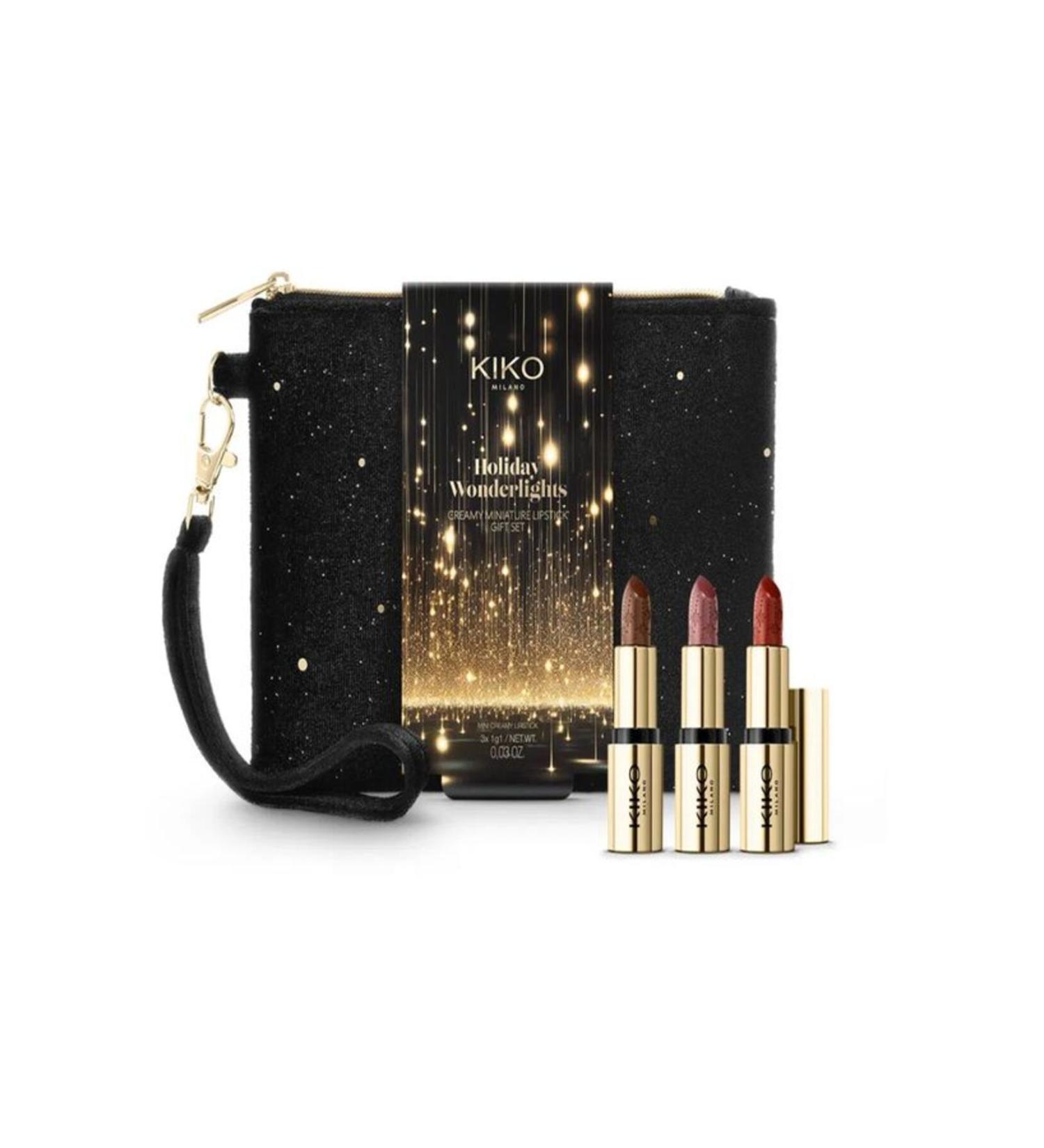 KIKO Holiday Wonderlights Creamy Miniature Lipstick Gift Set - Buy Online on GoSupps.com