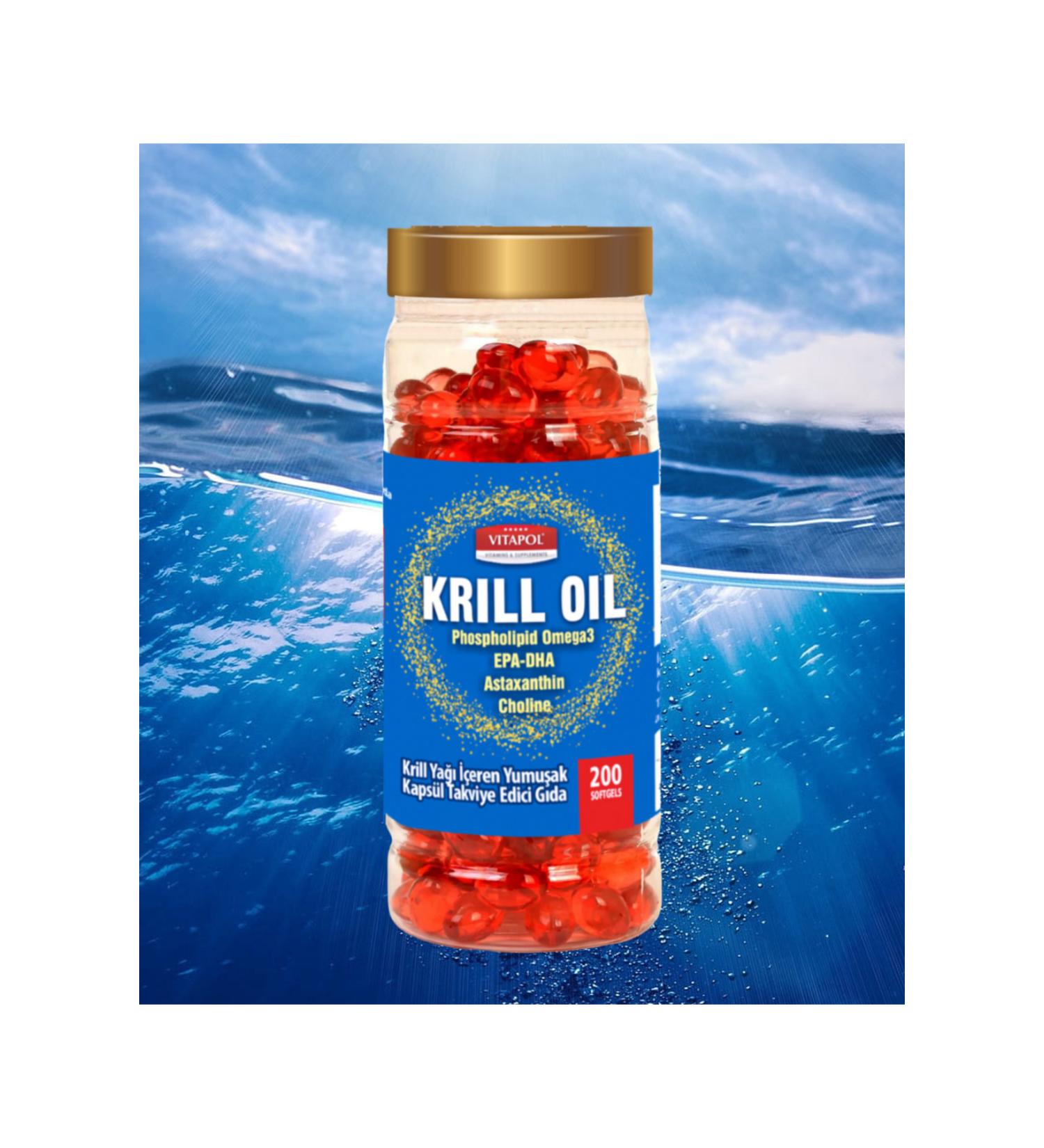 Vitapol Krill Oil 200 Capsules
