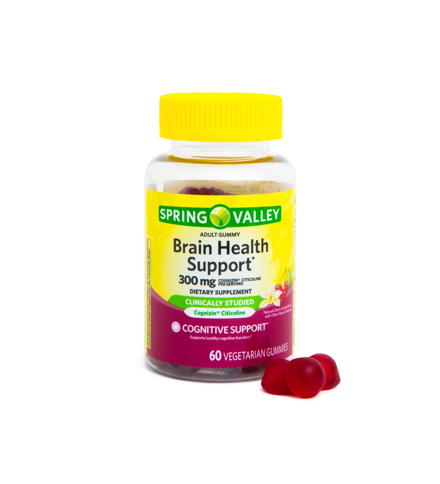 SPRING Brain Health Support 300 Mg Cognizi 60 Vegetarian Gummies