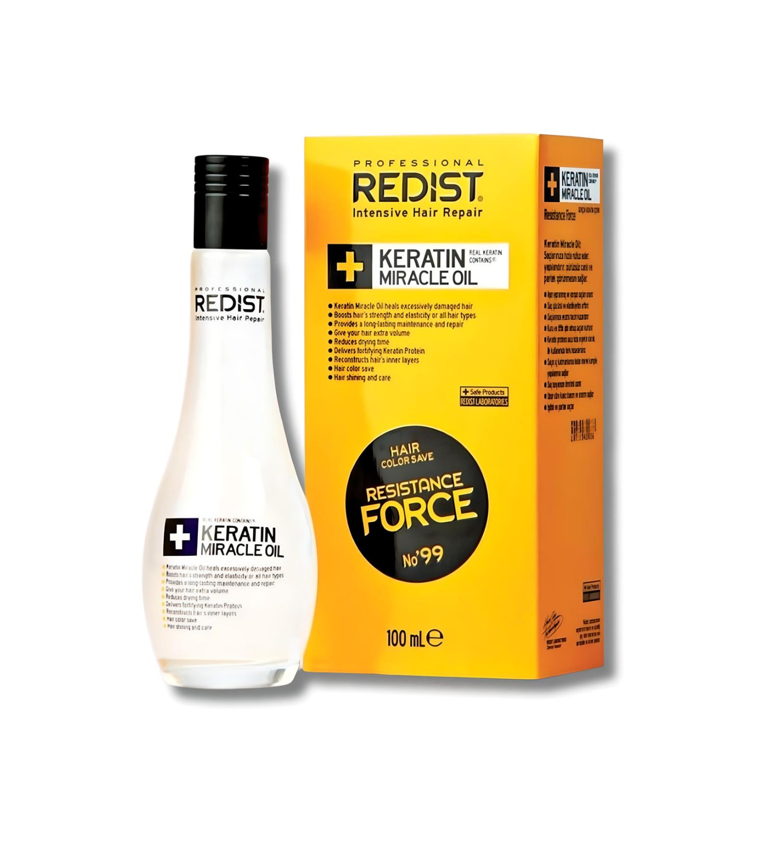 Redist Instant Repair Keratin Hair Care Oil for Extremely Damaged and Burnt Hair 100 ml - Buy Online on GoSupps.com