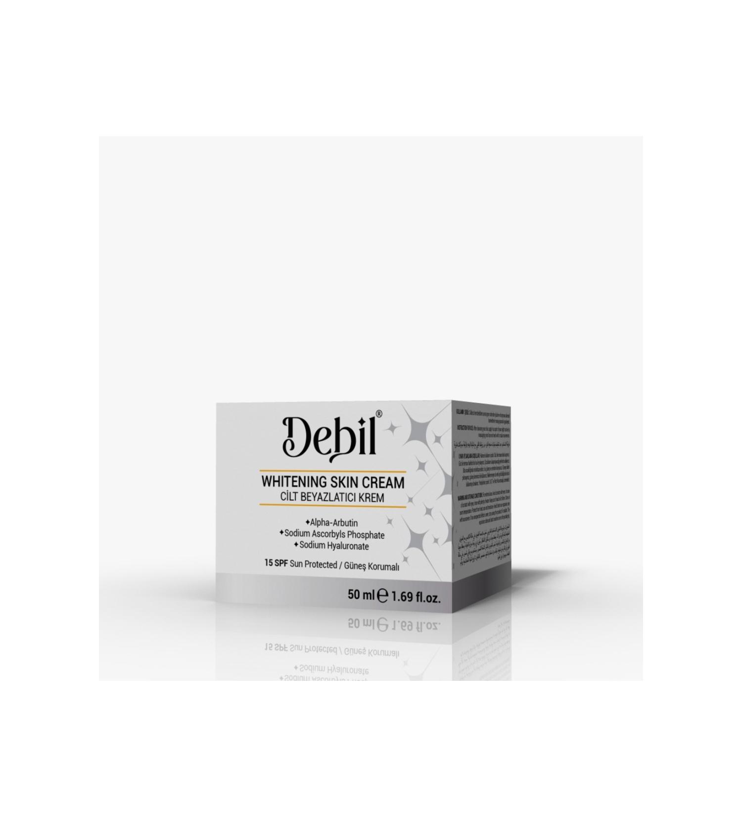 Debil Skin Whitening Cream 50 ML & Brightening & Anti-Stain & Skin Tone Equalizer