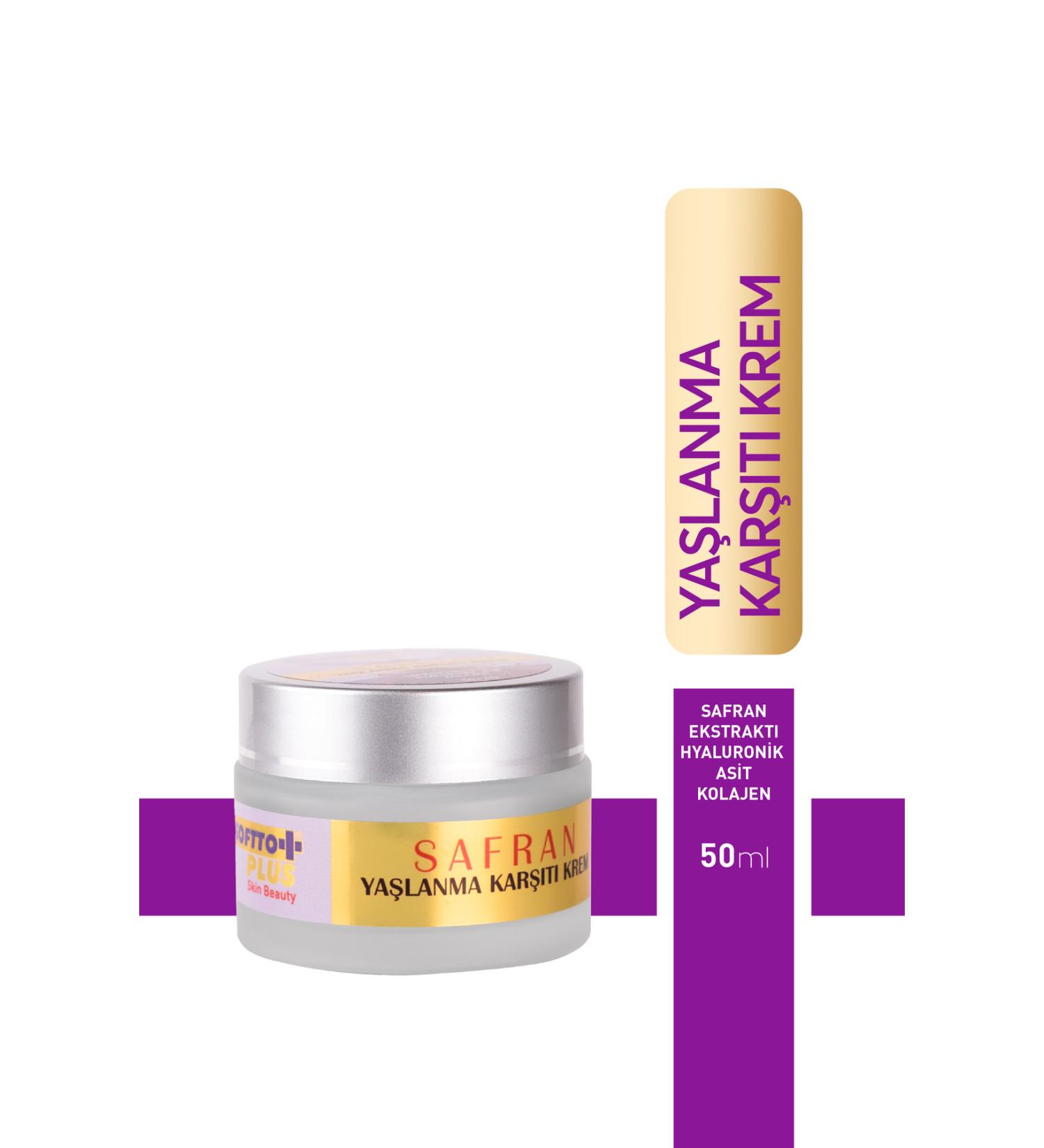 Softto Plus SAFFRON ANTI-AGING CREAM 50 ML - Buy Online on GoSupps.com