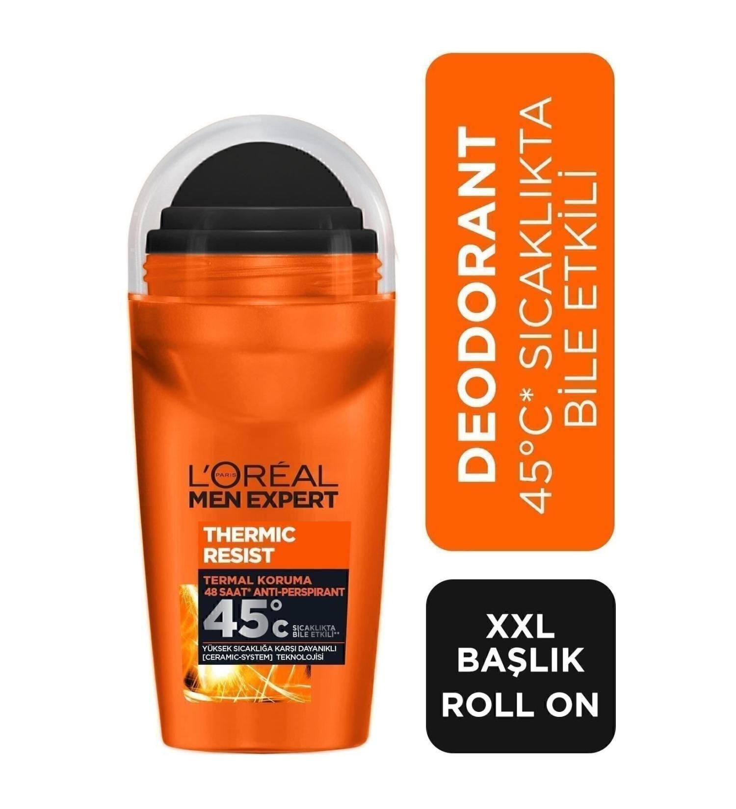 L'Oreal Paris Men Expert Anti Perspirant High Temperature Effective Roll On 50 ml