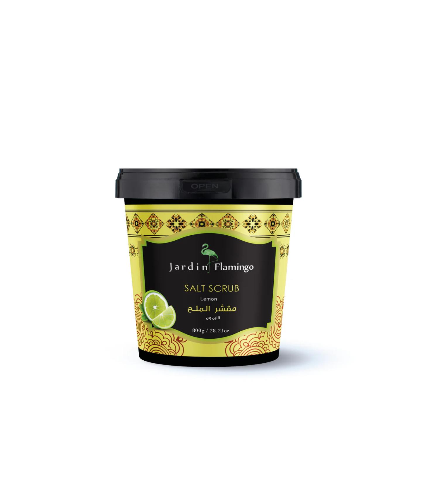 JARD N FLAMINGO Jardi n Flamingo Salt Scrub Lemon 800g