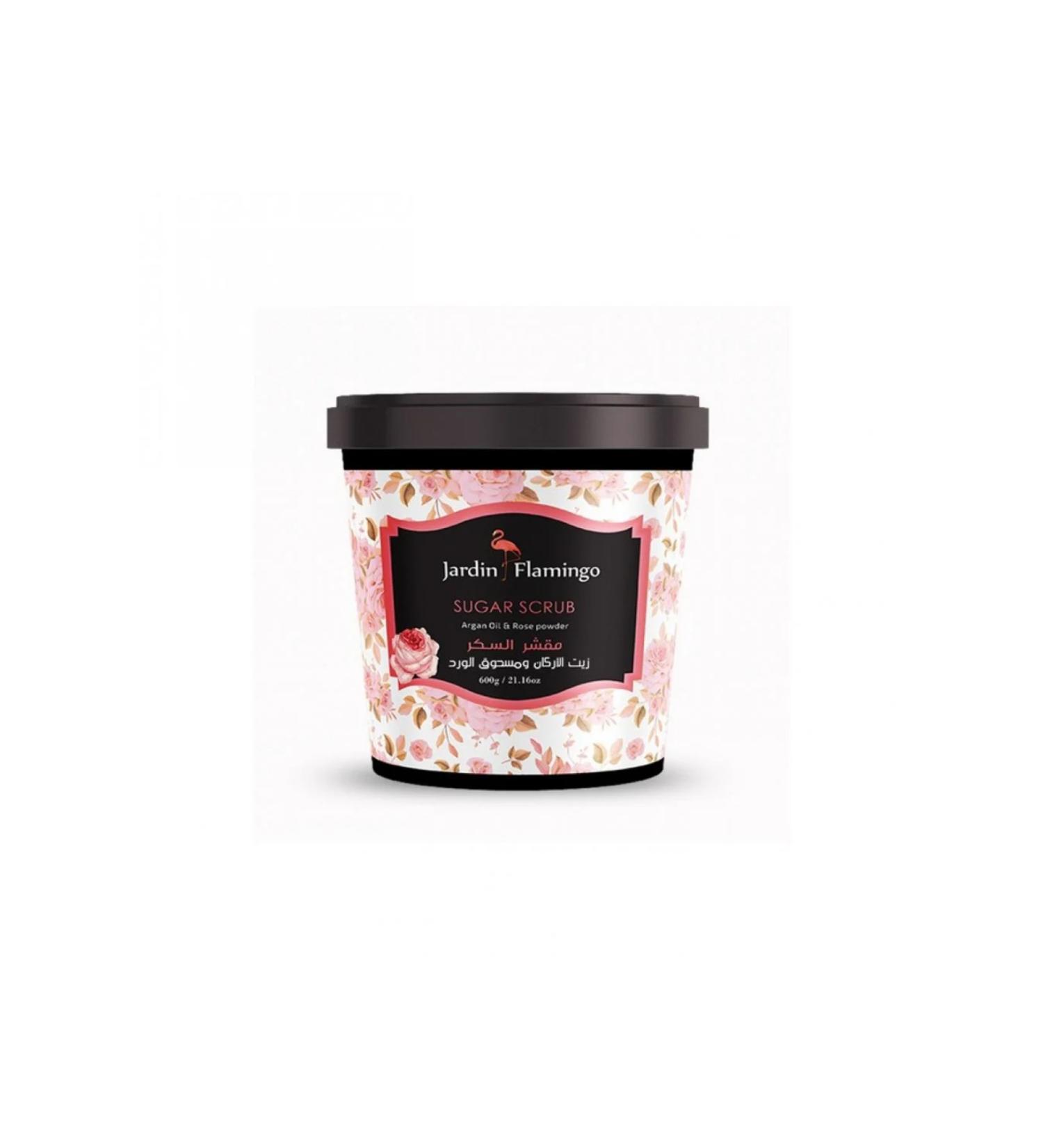 JARD N FLAMINGO SUGAR SCRUB ARGAN OIL&ROSE 600G