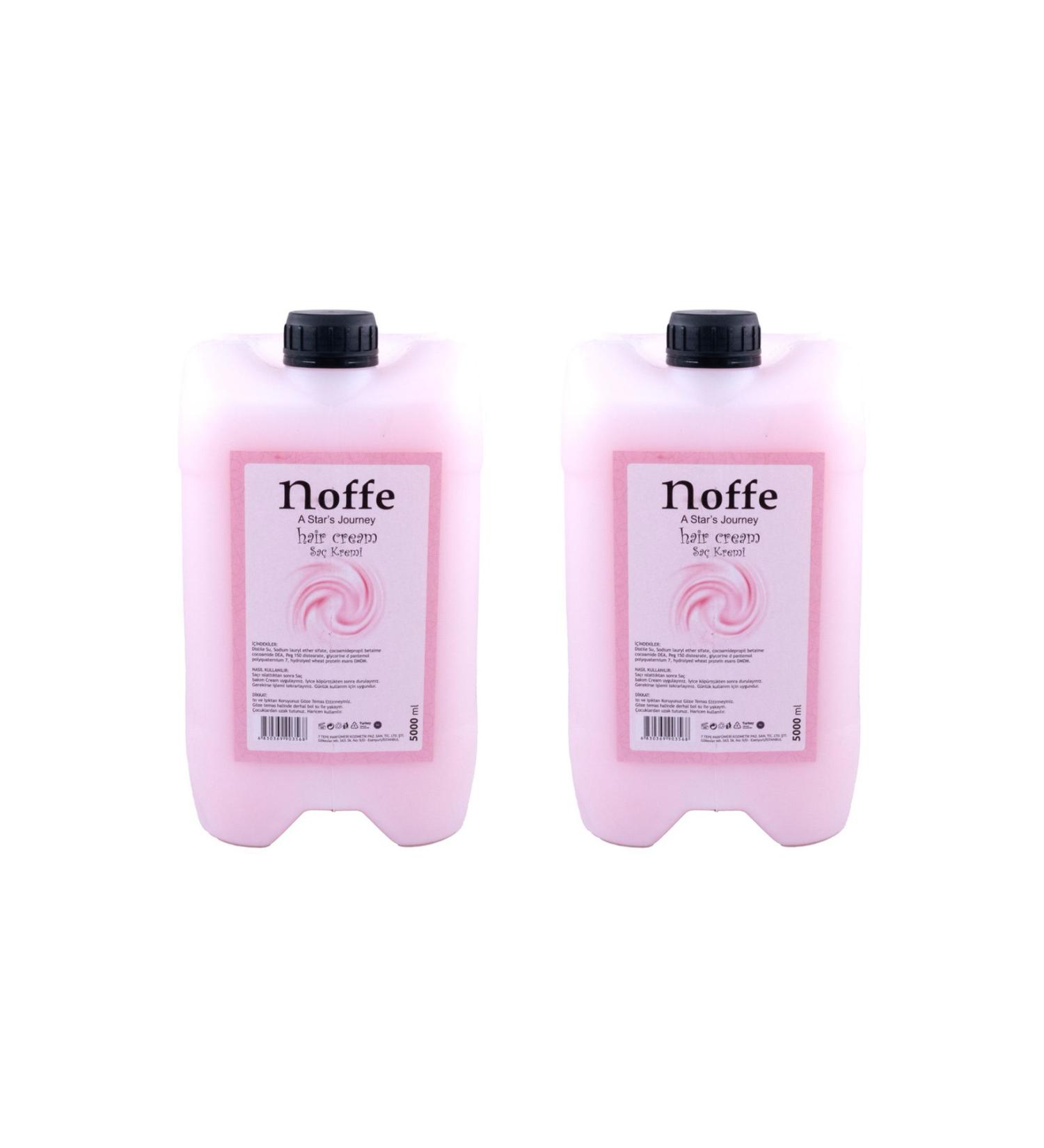 noffe DOUBLE PROFESSIONAL HAIR CONDITIONER 5000ML (5LT) X2PCS