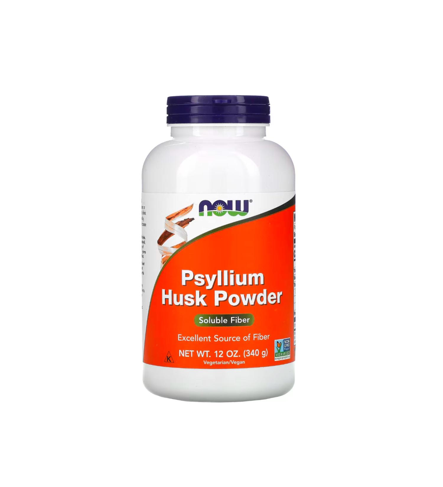 Now Foods Psyllium Husk Powder 12 Oz 340 gr