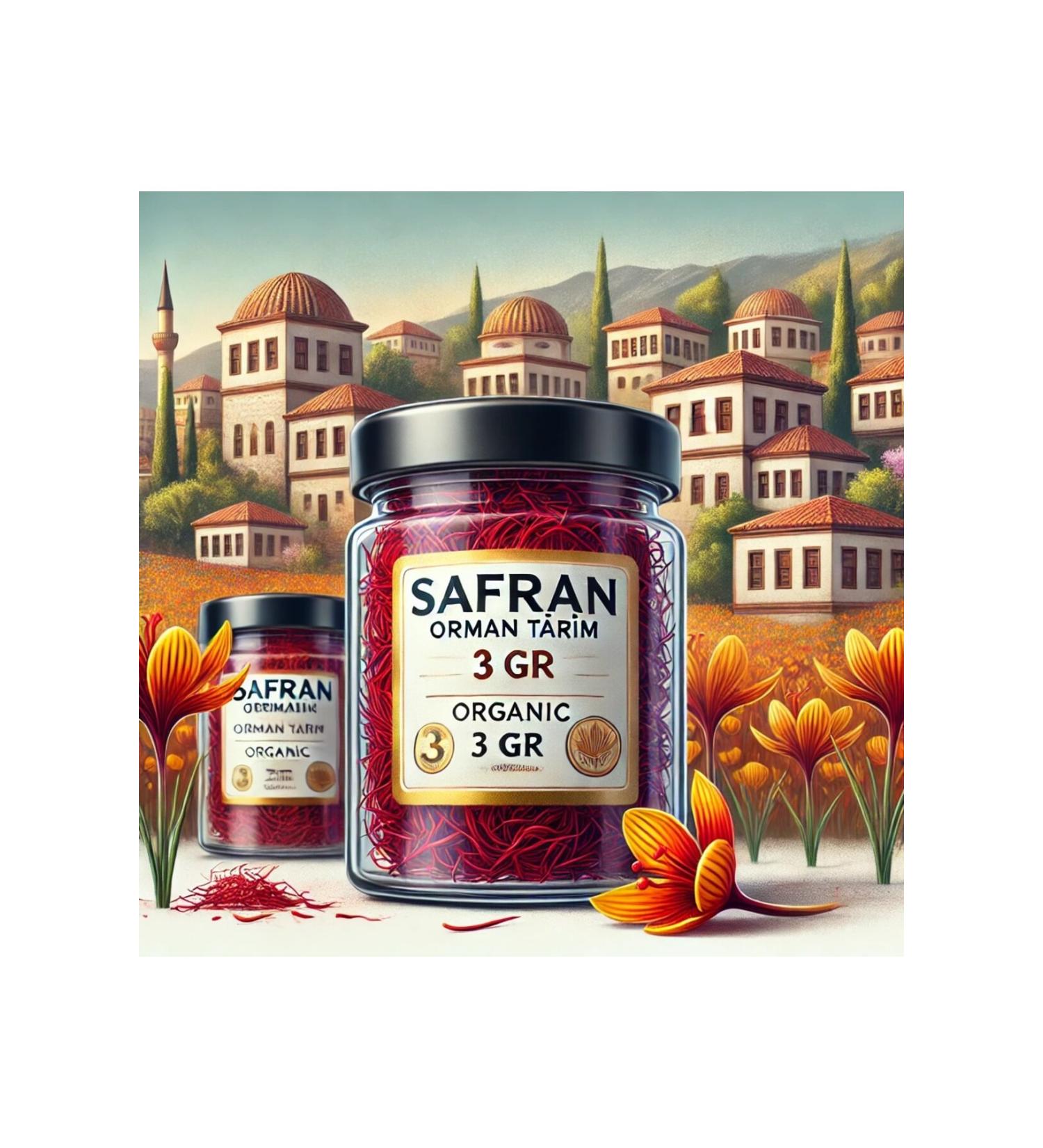 Saffron Forest Agriculture Safranbolu Saffron 3 grams - New Harvest - Buy Online on GoSupps.com