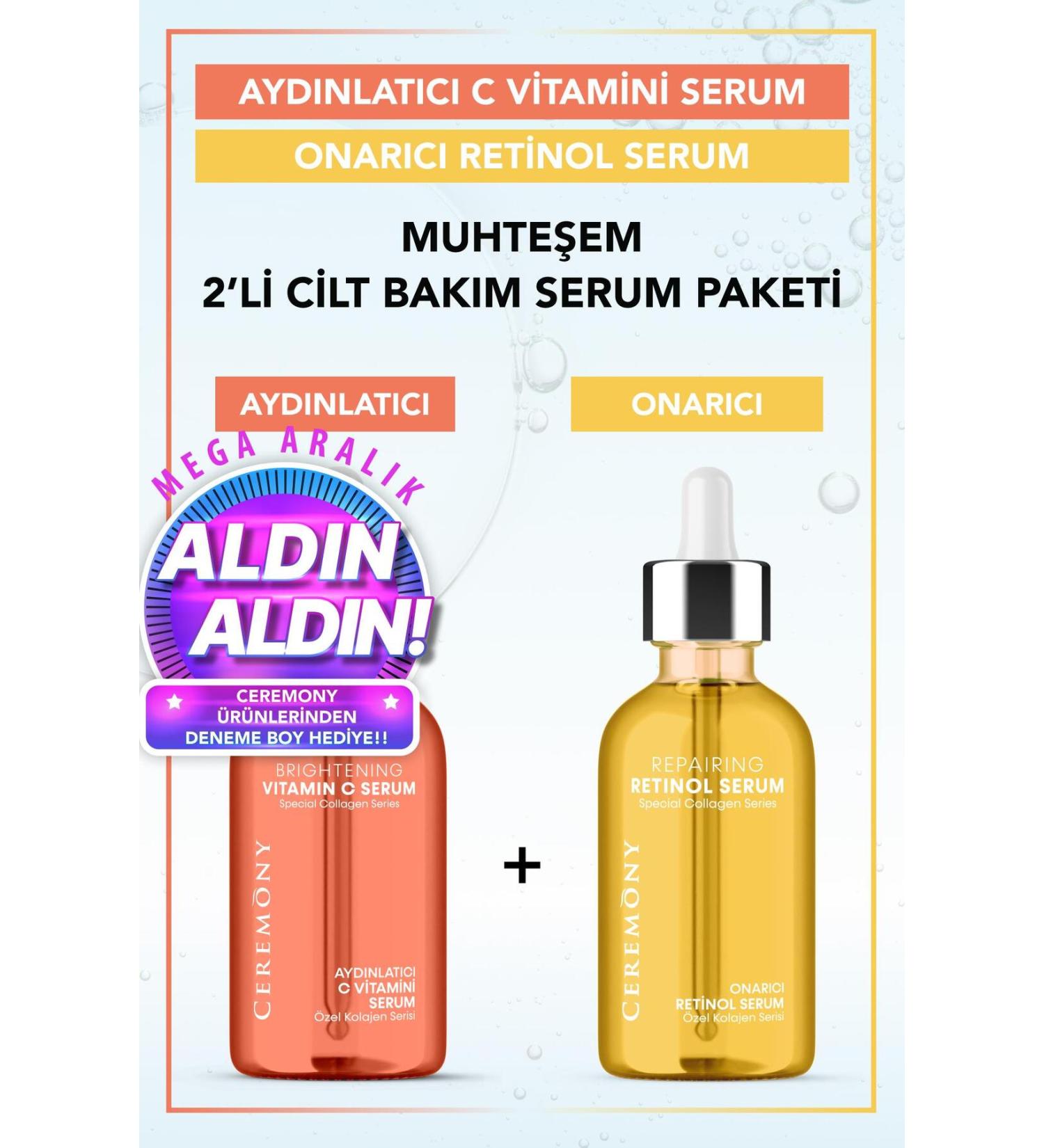 Ceremony Repair Retinol Revitalizing Vitamin C Skin Care Serum 30 ml - Buy Online on GoSupps.com