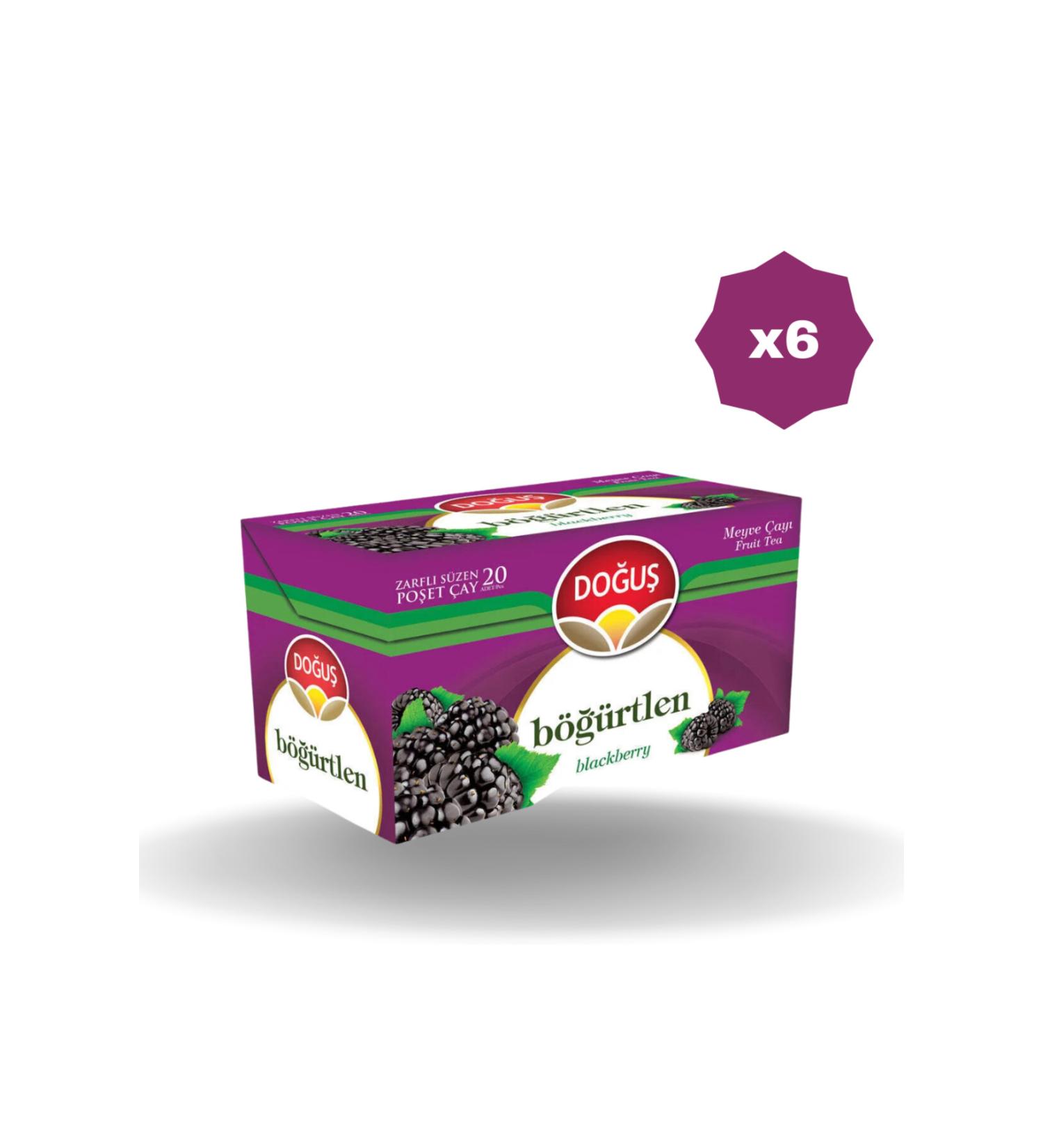 Dogus Blackberry Tea 20s - (6 Pieces)