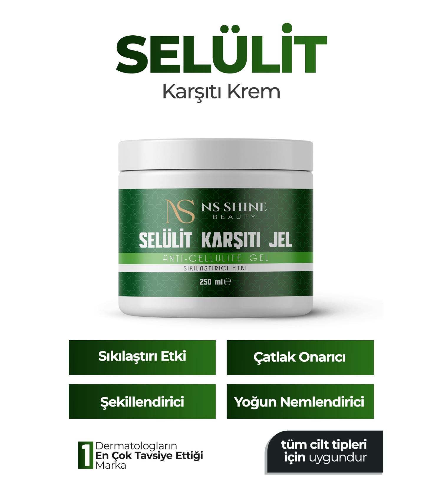 NS SHINE BEAUTY Slimmer1 Firming Cellulite and Stretch Mark Remover 250ml - Buy Online on GoSupps.com