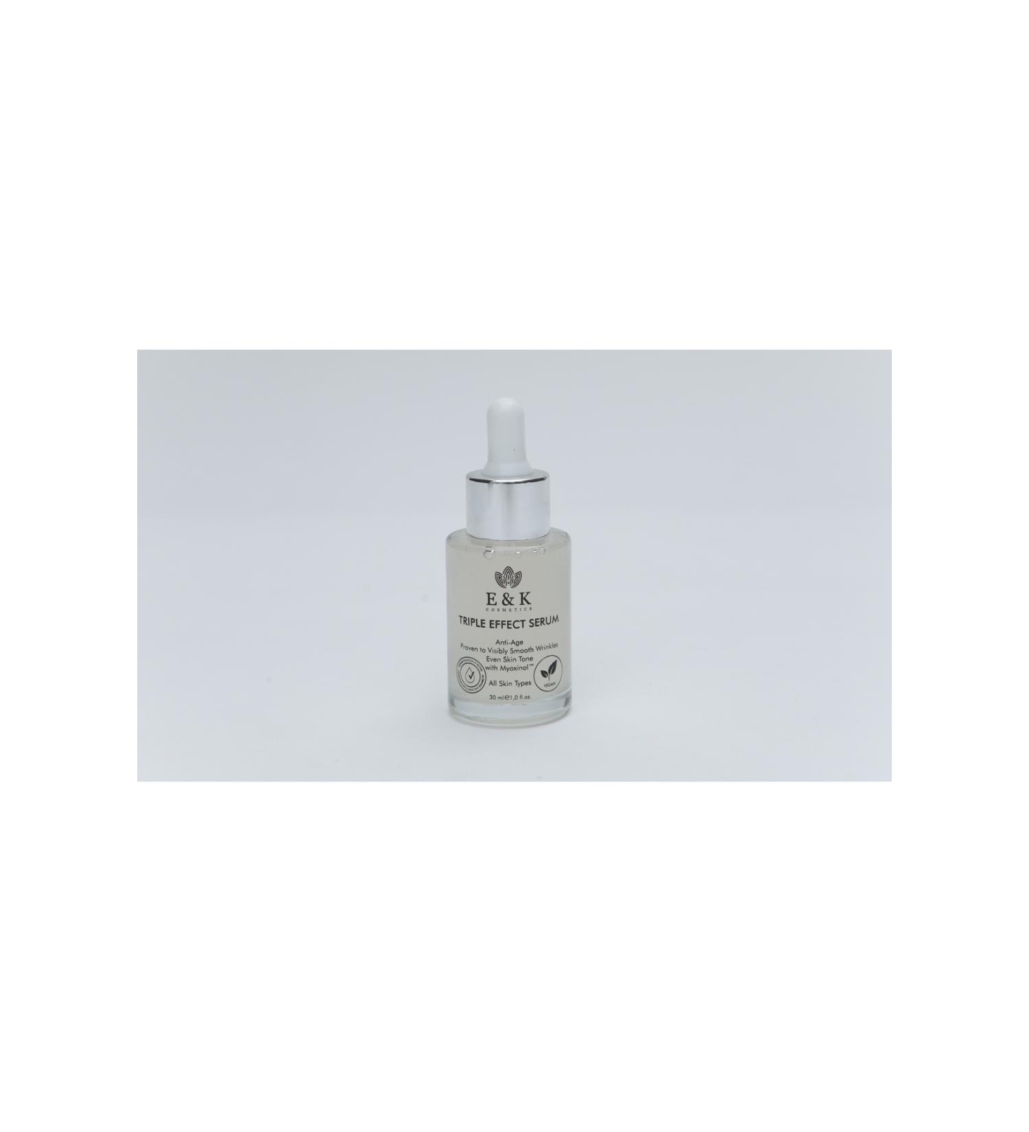 E&K COSMETICS TRIPLE EFFECT SERUM - Buy Online on GoSupps.com