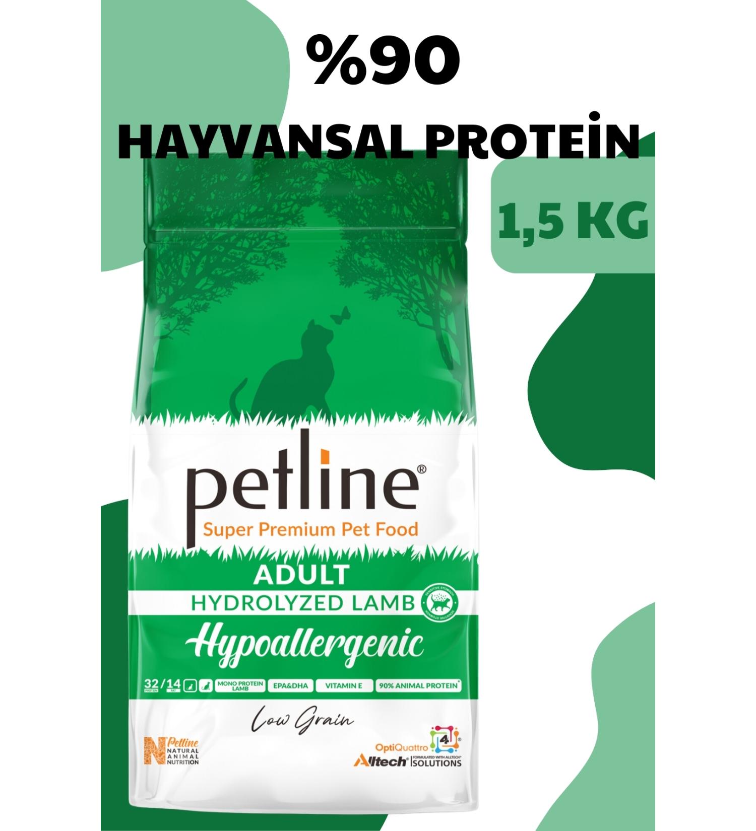 Petline Hypoallergenic Lamb Adult Cat Food 1.5 Kg - Buy Online on GoSupps.com