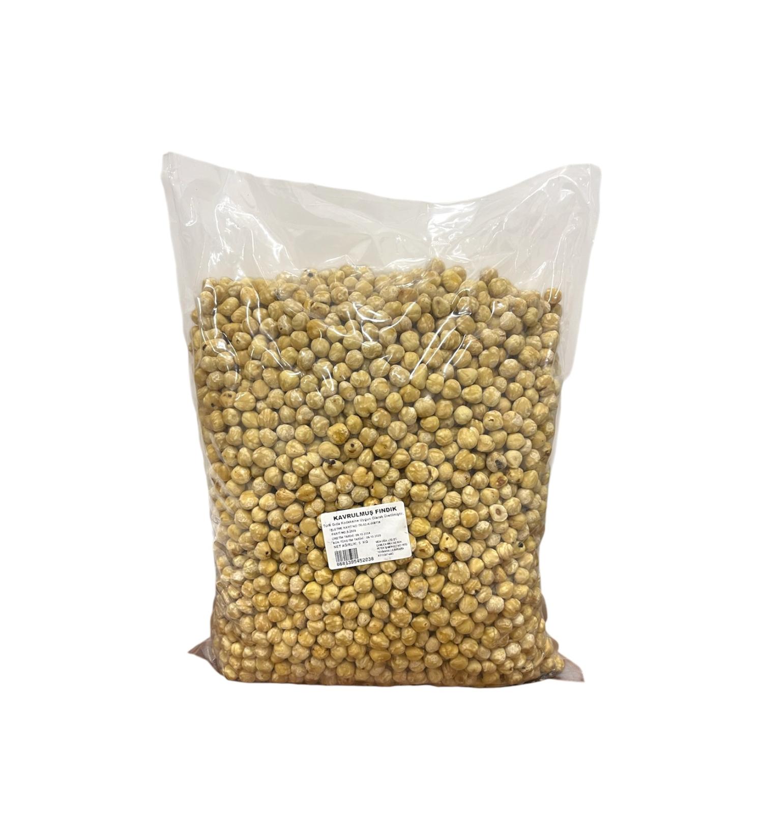 MGA ROASTED WHOLE HAZELNUTS 5 KG.