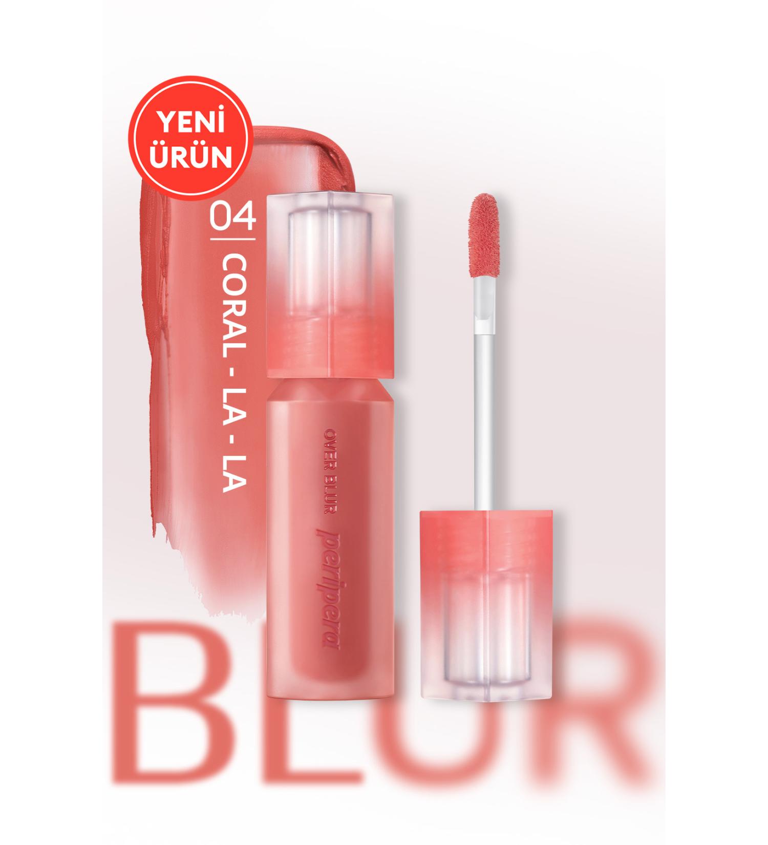 PERIPERA Tint Offering Smooth Matte All Day Long Lasting PERIPERA Over Blur Tint (004 Coral-La-La) - Buy Online on GoSupps.com