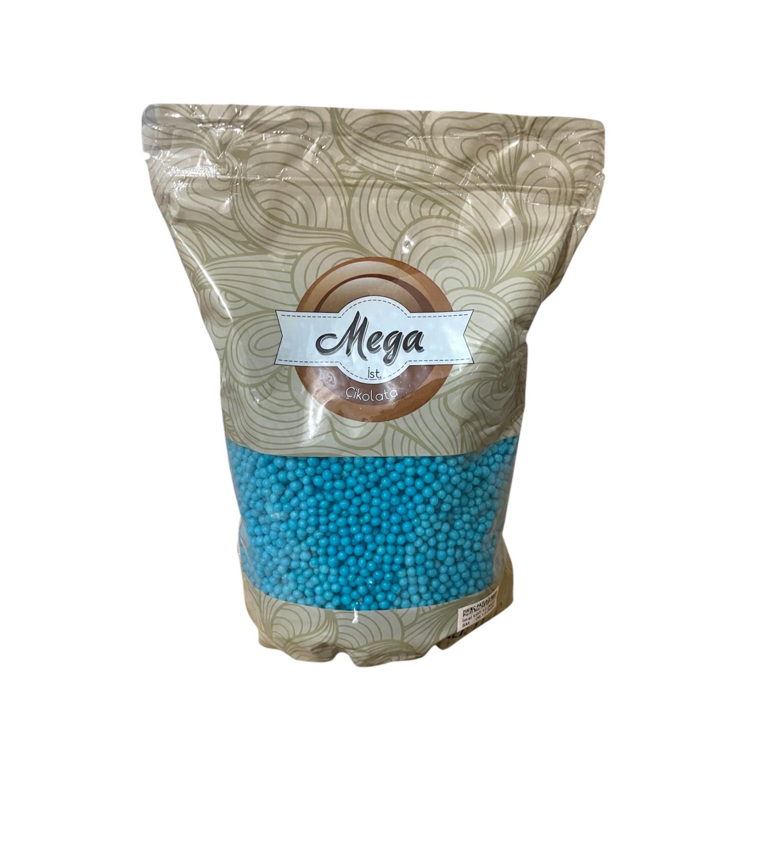 Mega BLUE SMALL RICE CRISPY 1 KG.