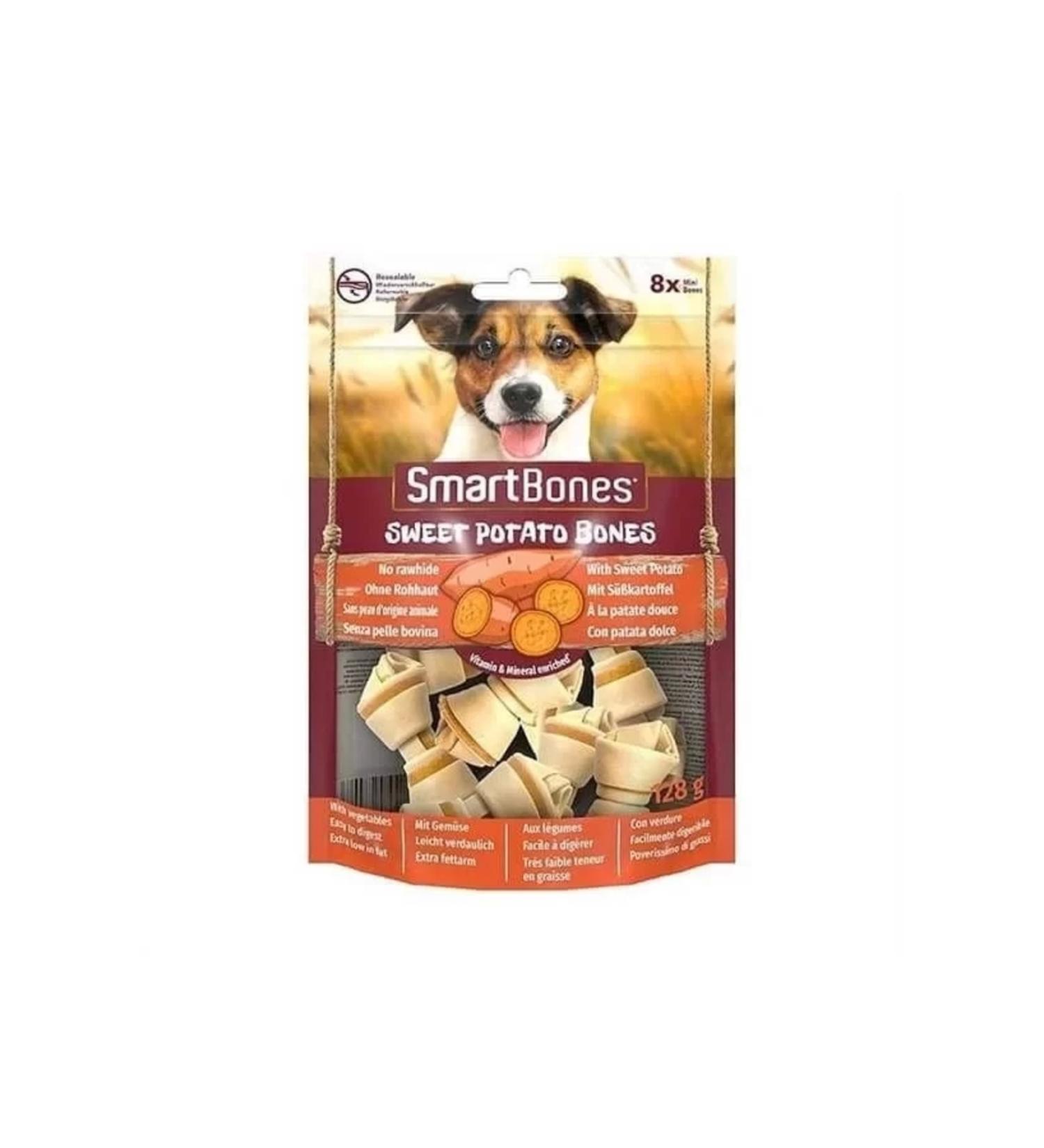SmartBones Smart Bones Chicken Mini Knot Bone Dog Reward Food M 128 Gr