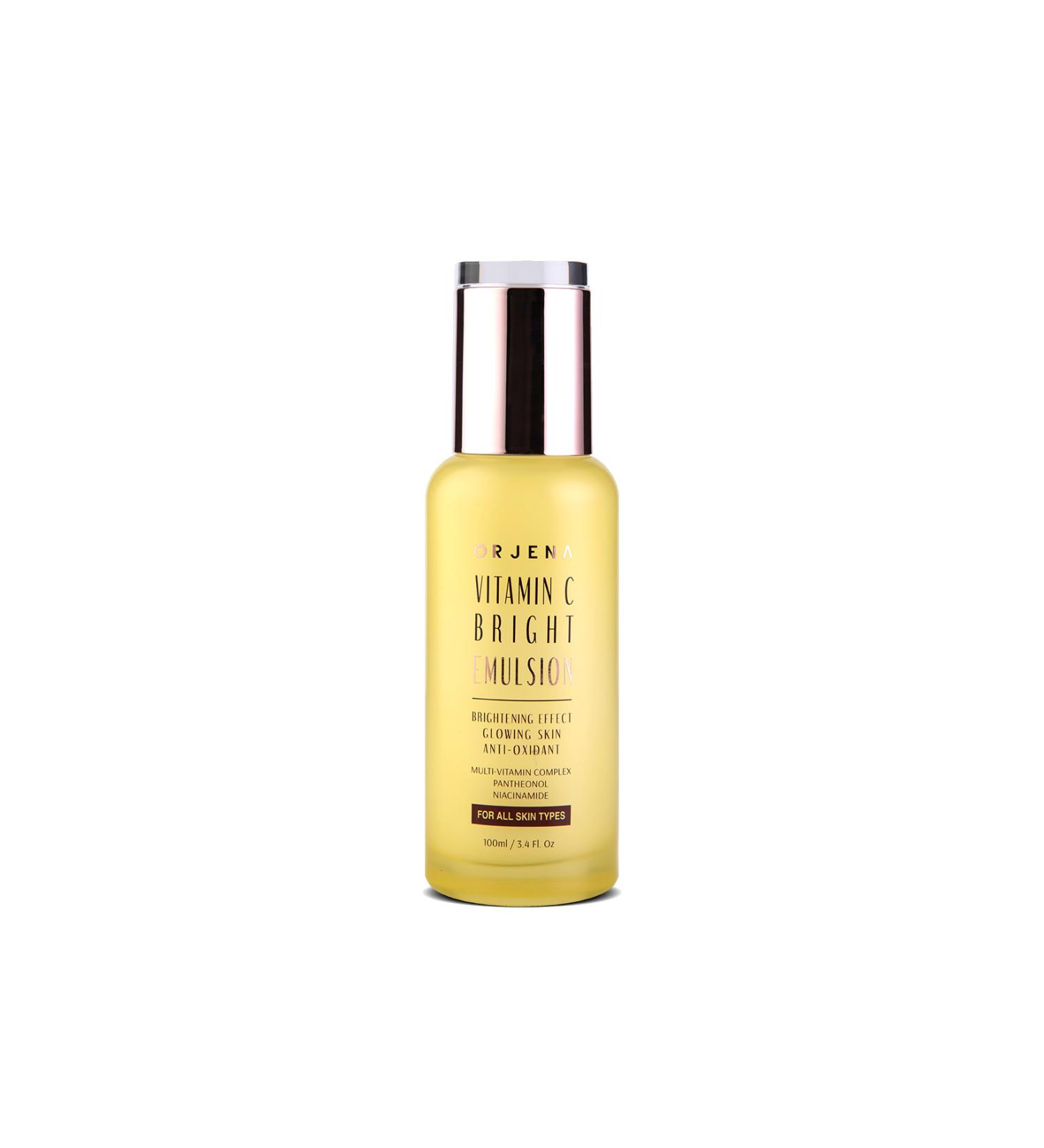 Orjena Vitamin C Bright Emulsion - Vitamin C Revitalizing Brightening Repair Emulsion - 100ml - Buy Online on GoSupps.com