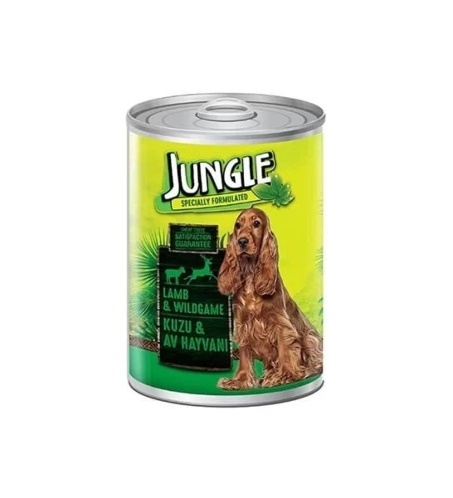 Jungle Lamb and Game Adult Dog Canned Food 415 gr