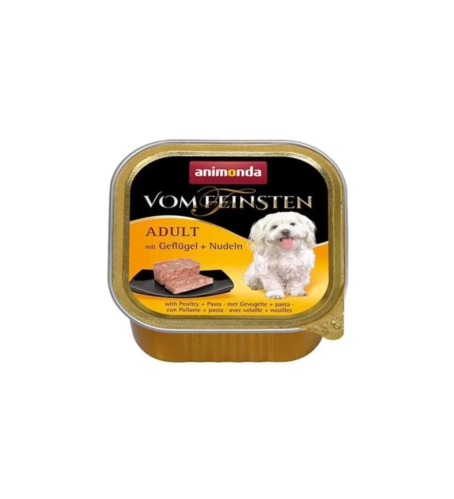 Animonda Adult Dog Canned Food with Poultry and Pasta 150 gr