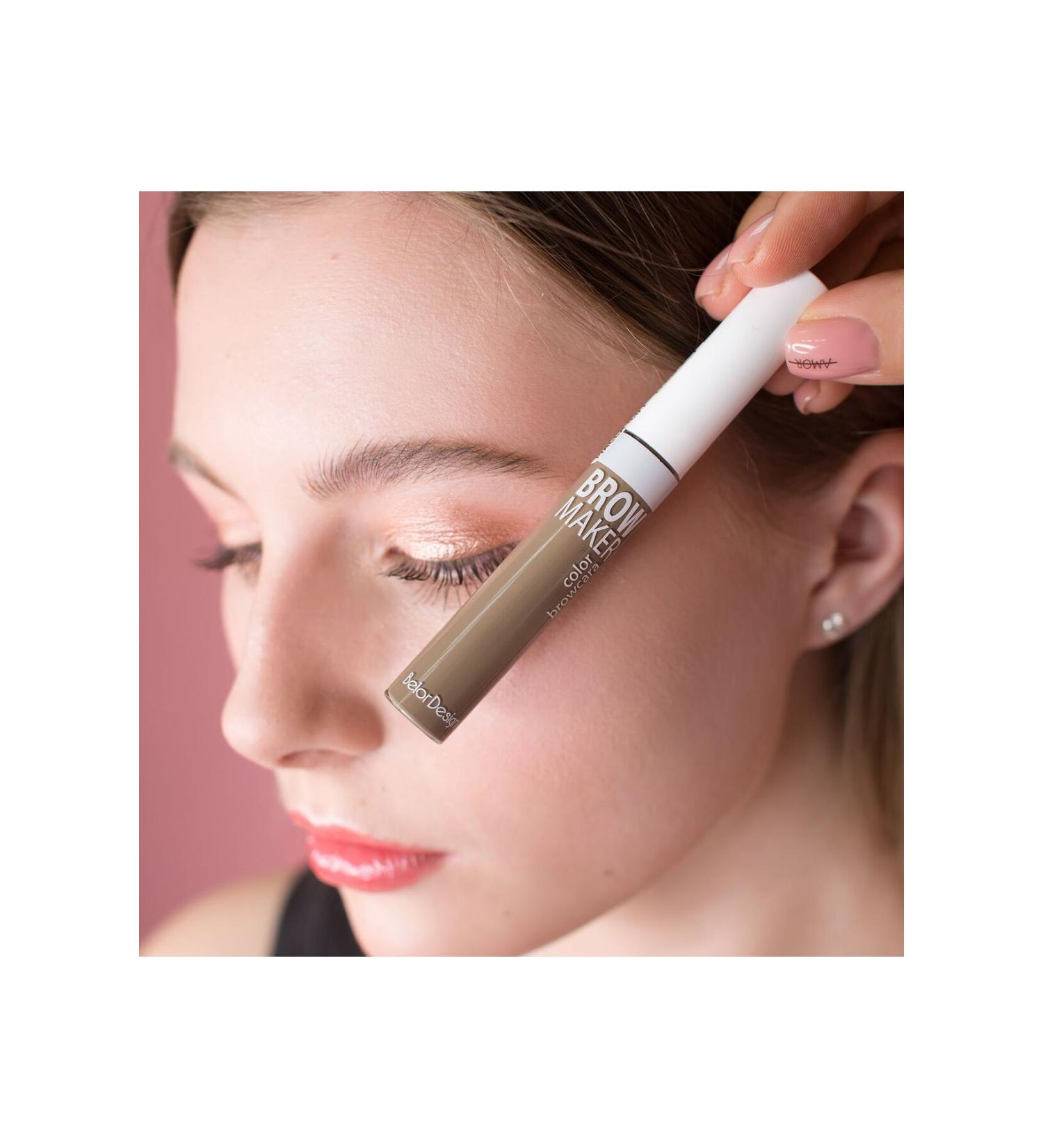 Belor Design Slavco Brow Maker Eyebrow Mascara Tone: 13 Light Brown