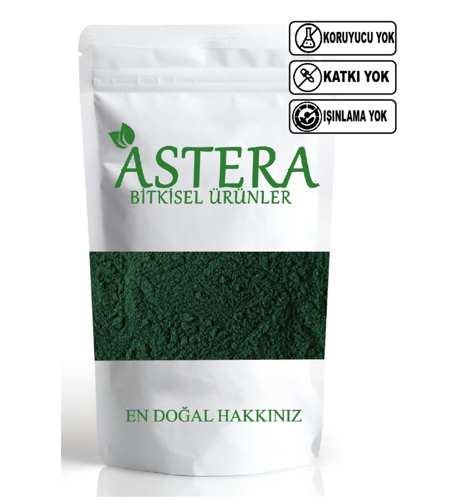 ASTERA 50 Gr Pure Spirulina Powder EDIBLE - (Algae Powder)