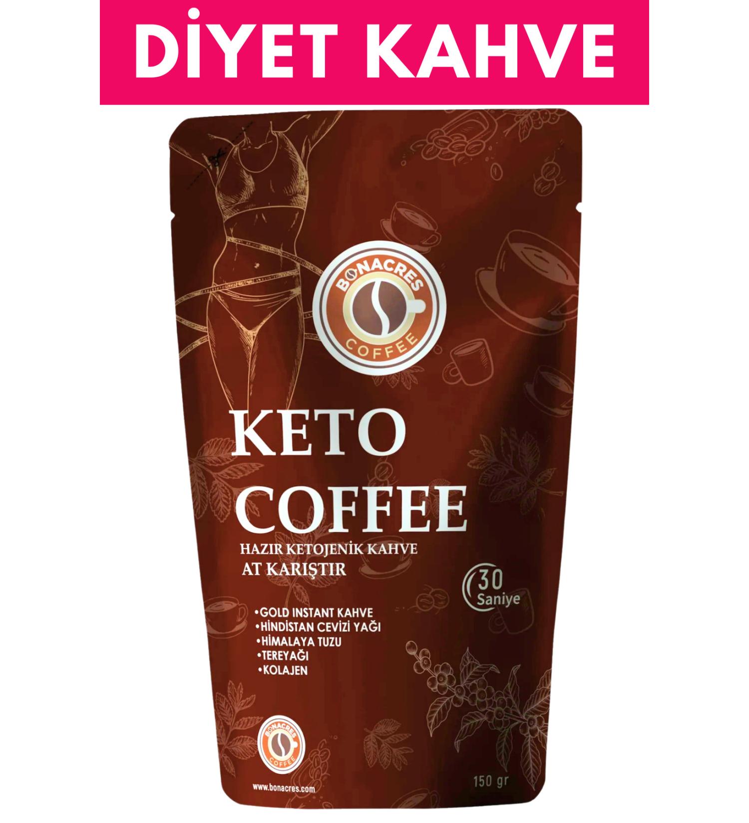 Bonacres Keto Coffee Ketogenic Diet Coffee Horse Mix 150gr - Buy Online on GoSupps.com