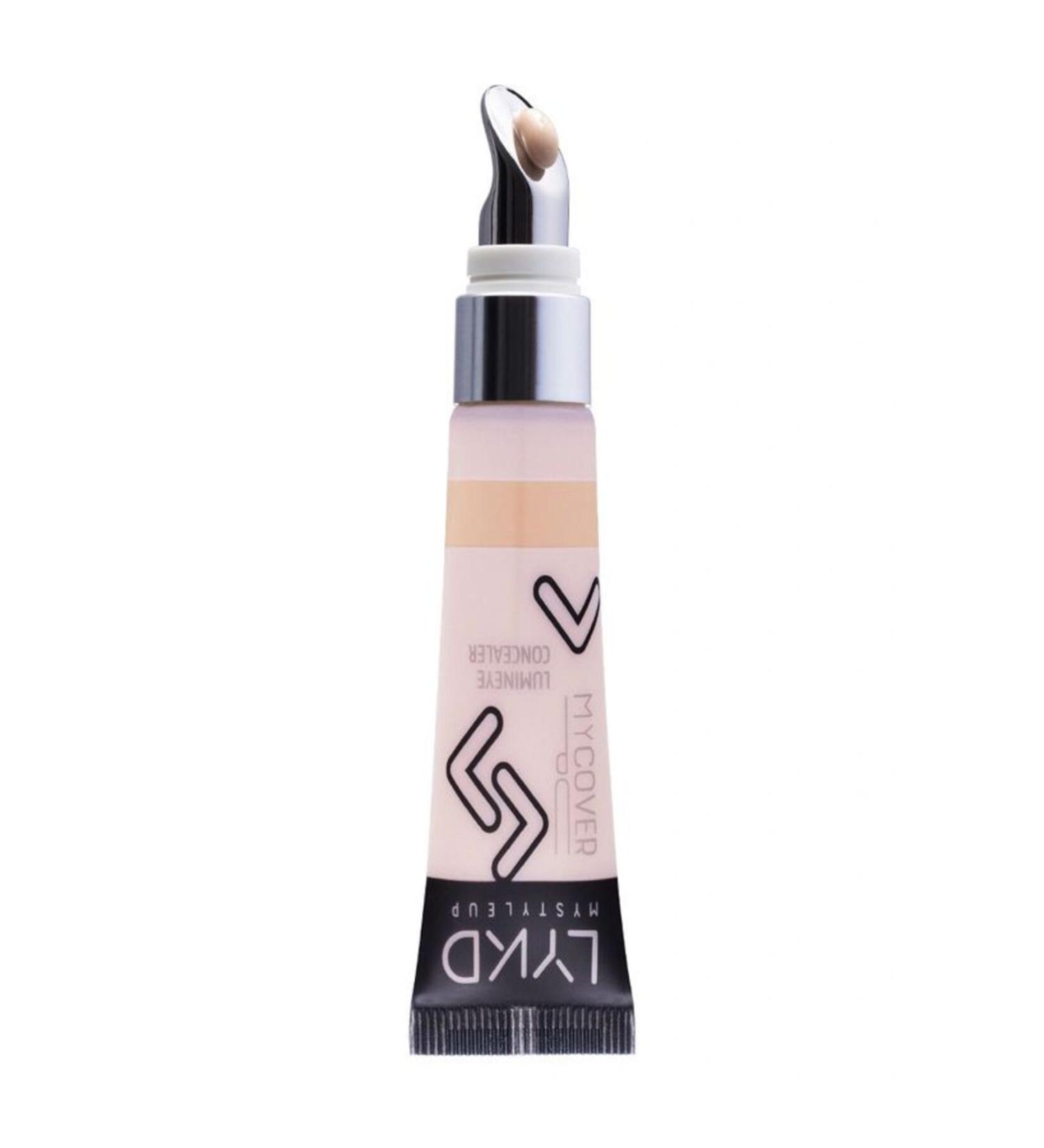 lykd Intensive Concealer Metal Head Under Eye Concealer Innovative Touch for Flawless Skin Creamy