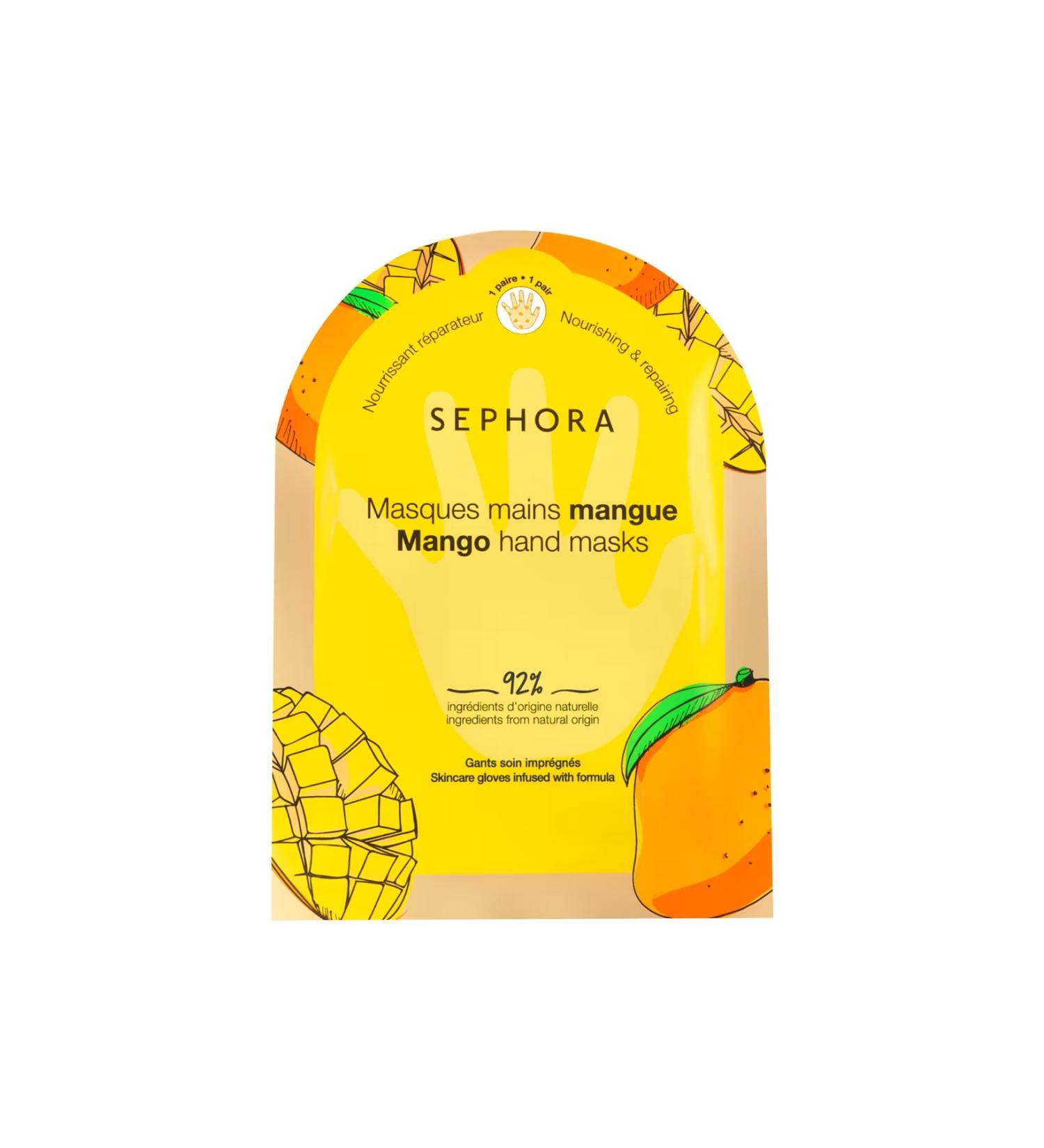 SEPHORA COLLECTION Mango Moisturizing and Repairing Hand Masks - Hand Mask -