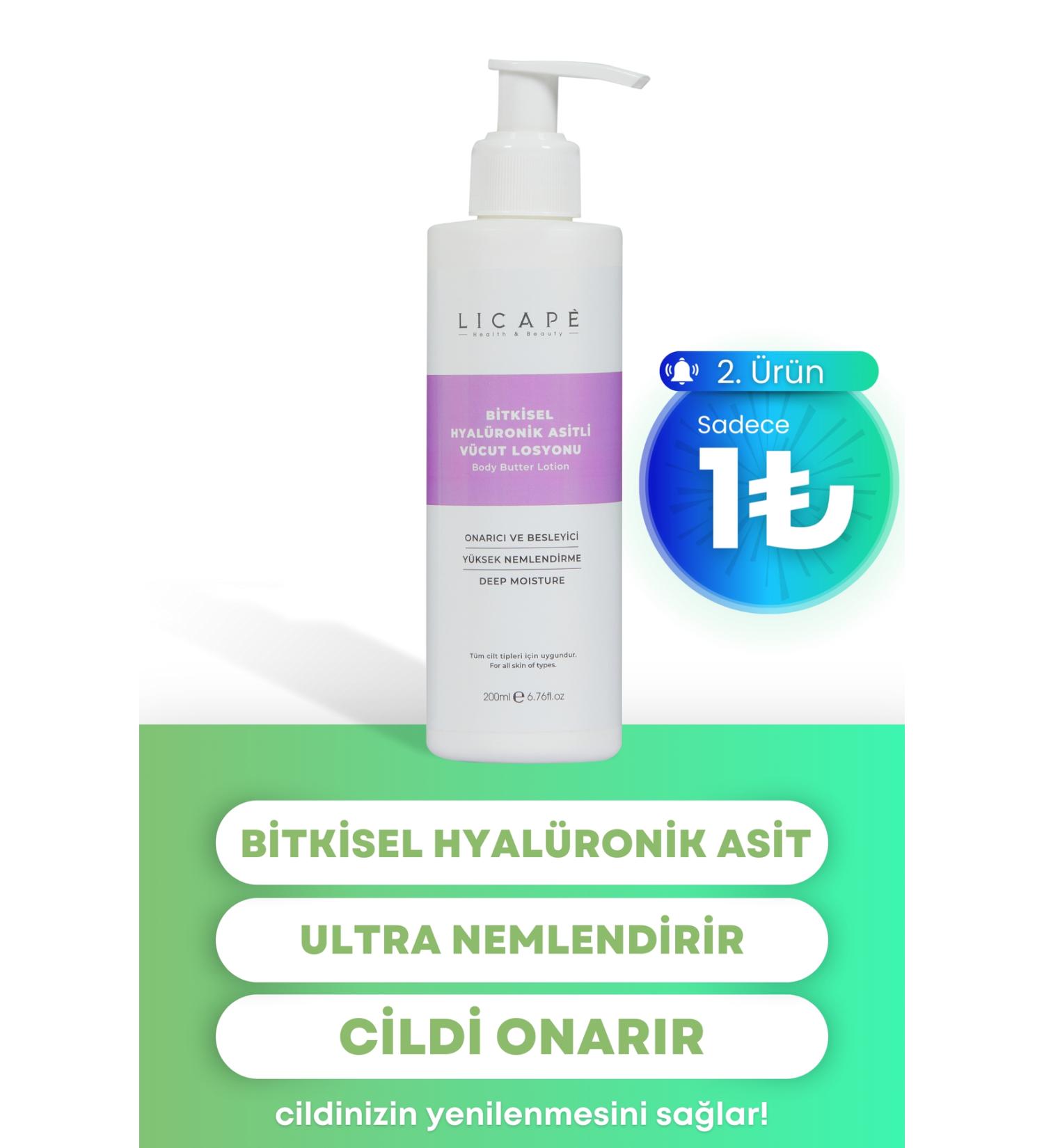 Licape Herbal Hyaluronic Acid Body Lotion 200ml - Buy Online on GoSupps.com