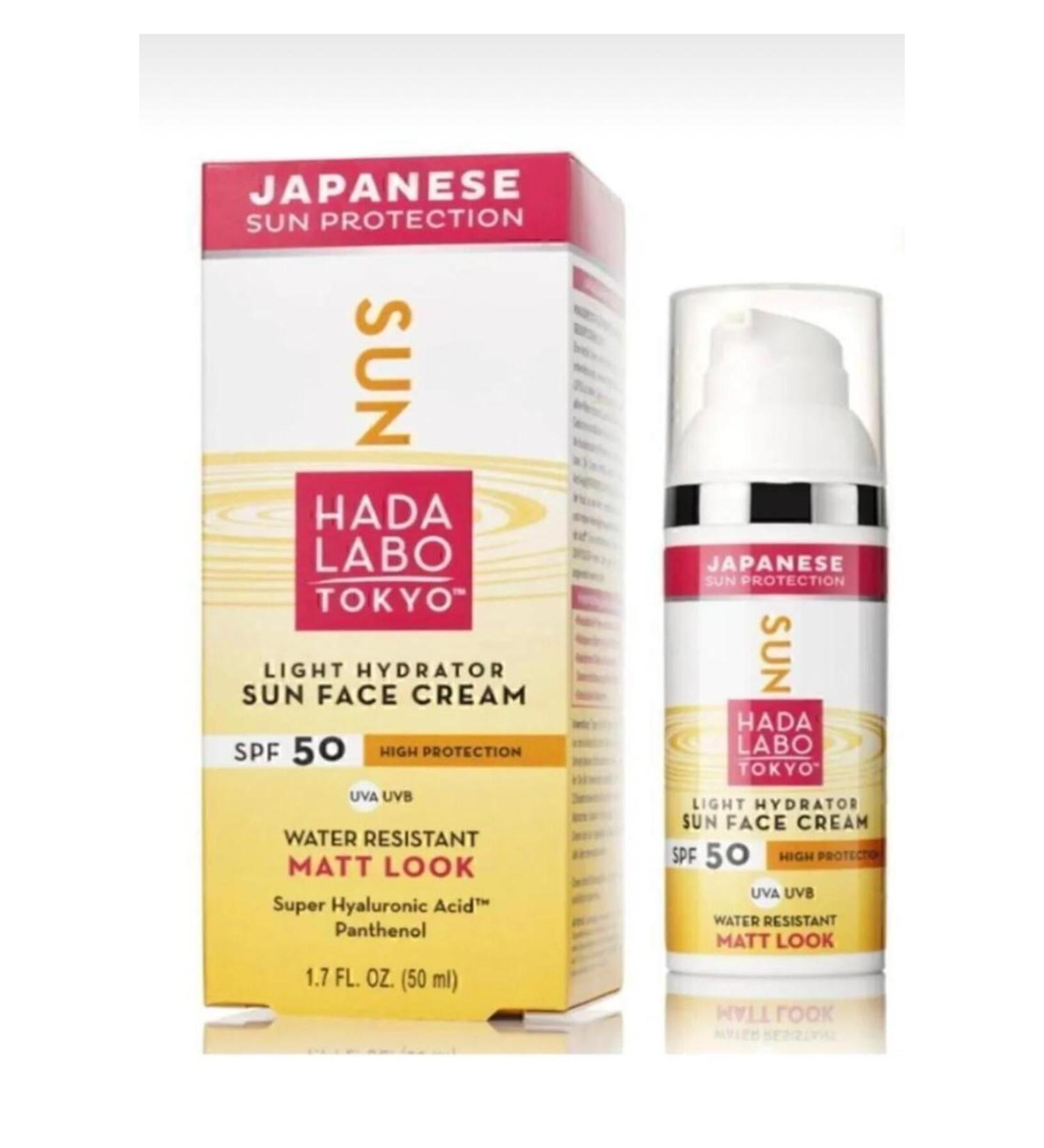 Hada Labo Tokyo Sun Suntan Lotion 50spf 50ml