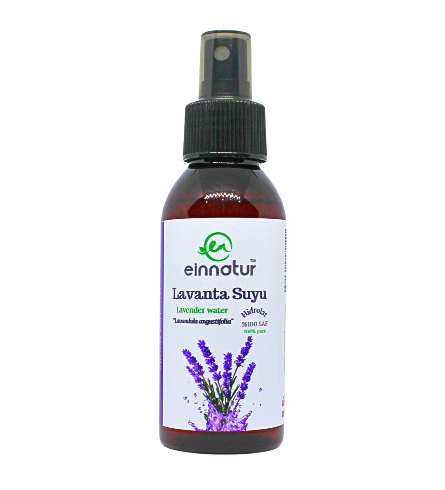 EinNatur Lavender Water 100 Ml 0 Pure Lavandula Angustifolia Hydrosol Natural Lice Repellent