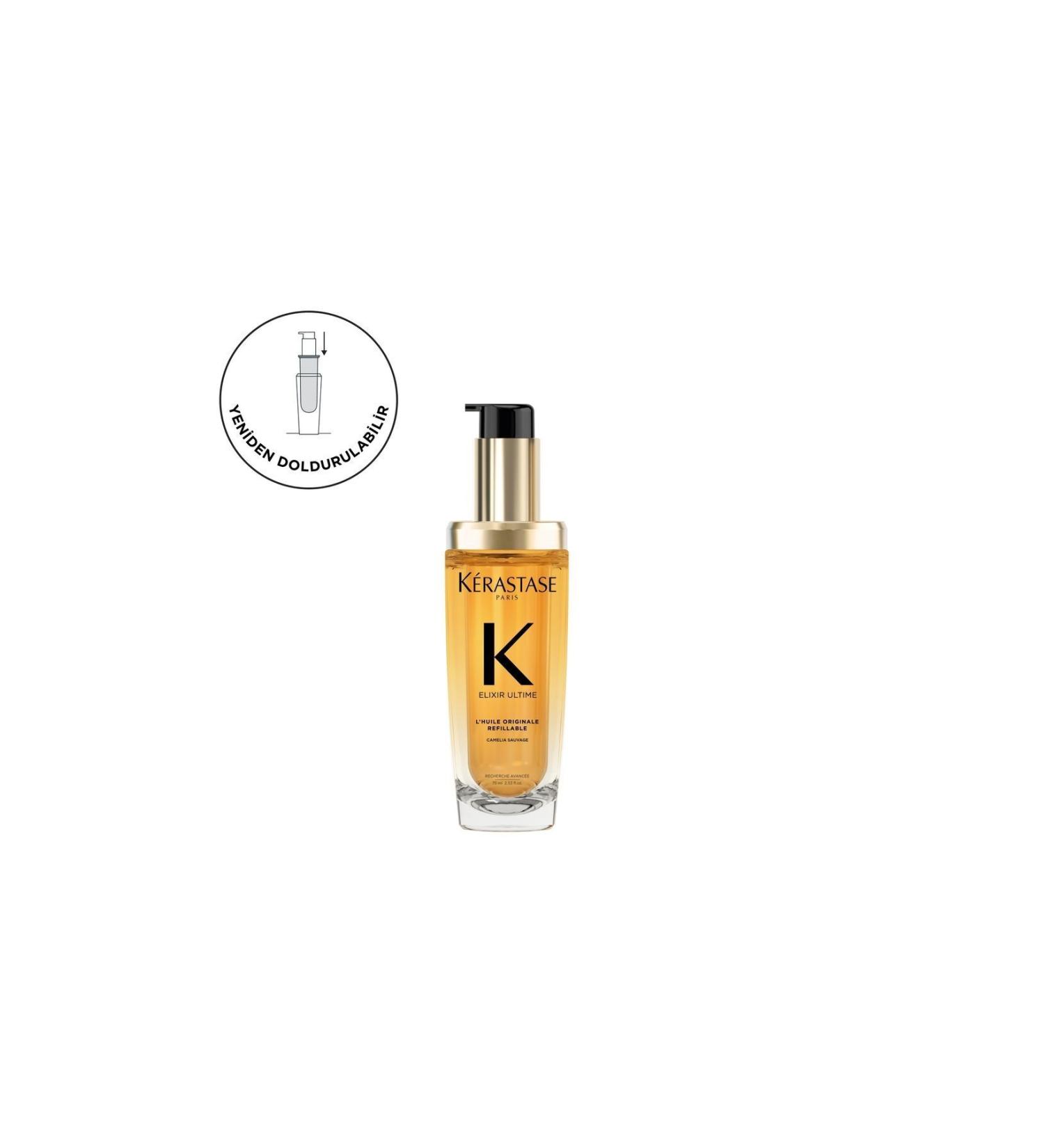 Kerastase Elixir Ultime L'Huile Originale Shine and Shine Hair Oil 75 ml NOONLINESERUMSSS80 - Buy Online on GoSupps.com