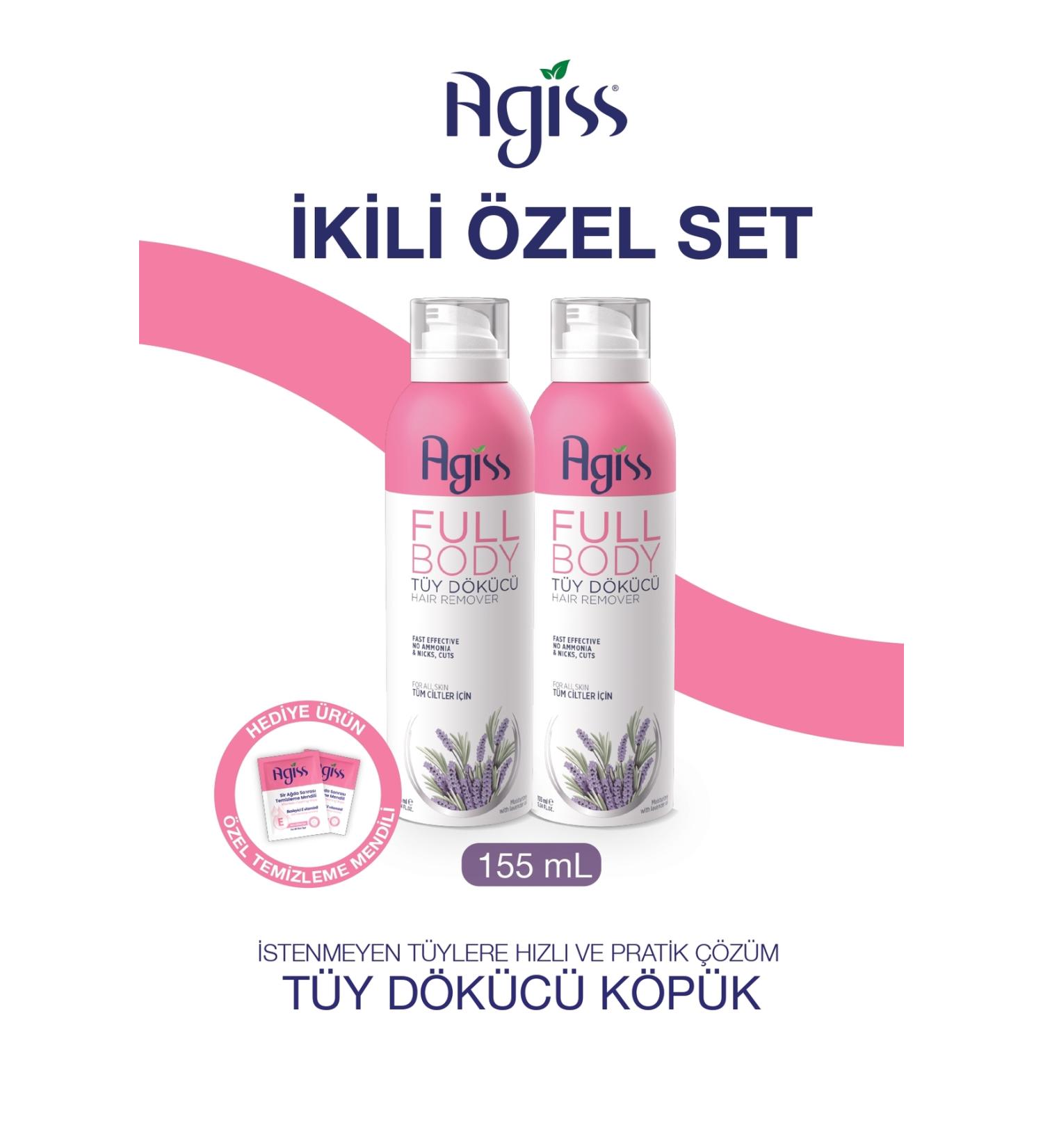 AGISS 2 Set Full Body Full Body Hair Removal - Buy Online on GoSupps.com