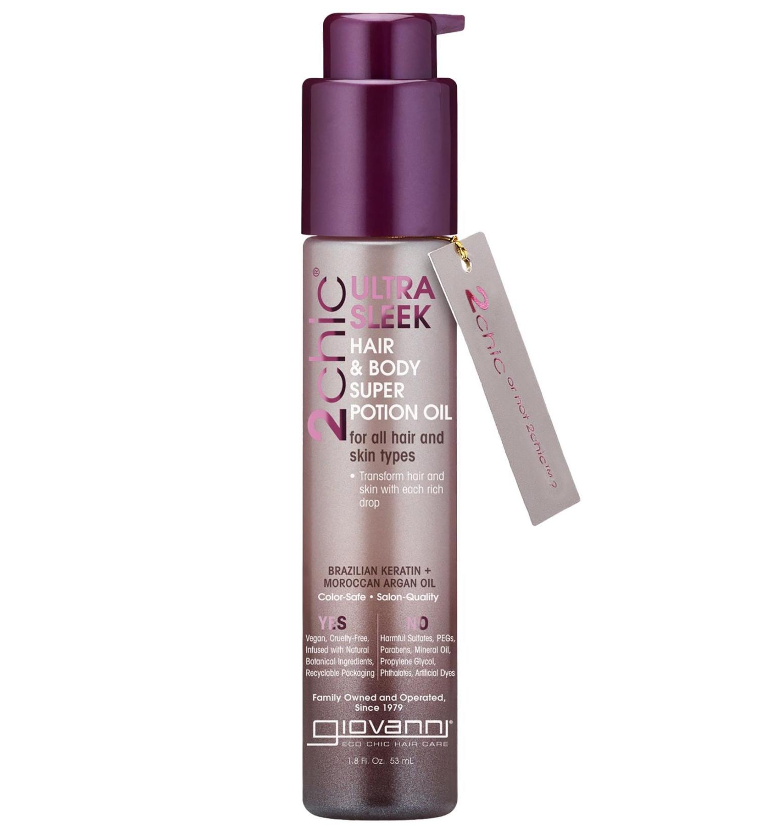 Giovanni 2chic Ultra-Sleek Hair and Body Oil 53ML