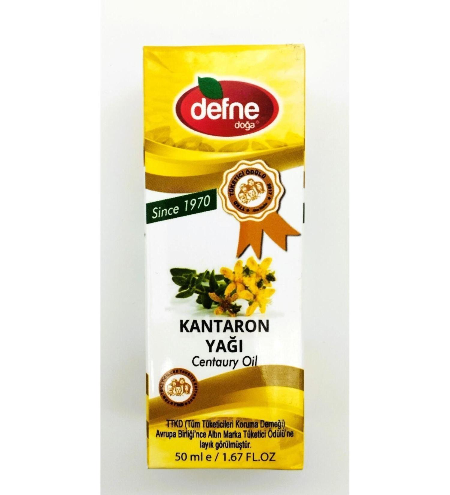 Defne Do a 0 Natural St. John's Wort Oil 50 ml X 2 Pieces