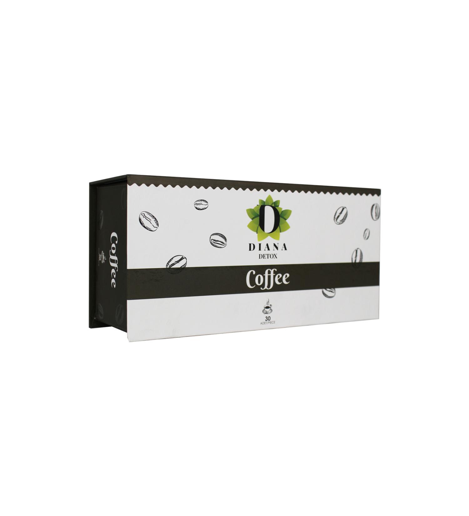 Diana Detox Coffee (30 PIECES FOR 1 MONTH OF USE) - Coffee That Helps Lose Weight and Eliminate Edema Dealer - Buy Online on GoSupps.com