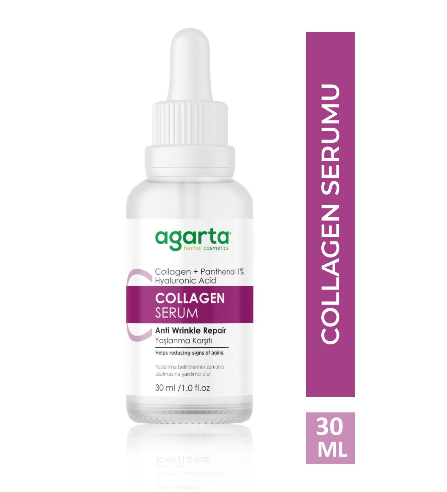 Agarta Anti-Aging and Anti-Wrinkle Anti-Aging Collagen Serum 30 ML - Buy Online on GoSupps.com
