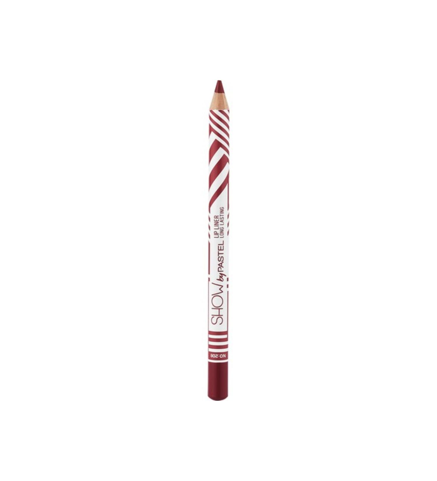 Pastel Show By Long Lasting Lip Pencil - Lip Pencil No:208