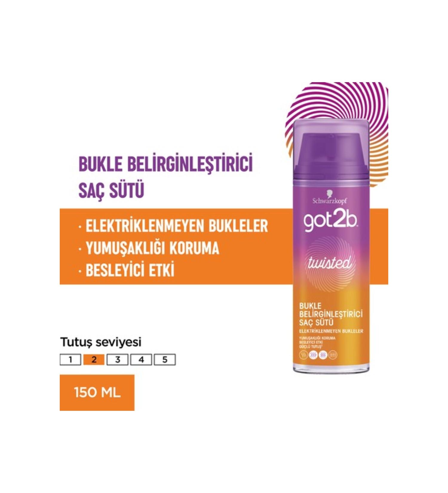 Got2B Twisted Curl Defining Hair Milk 150 ml