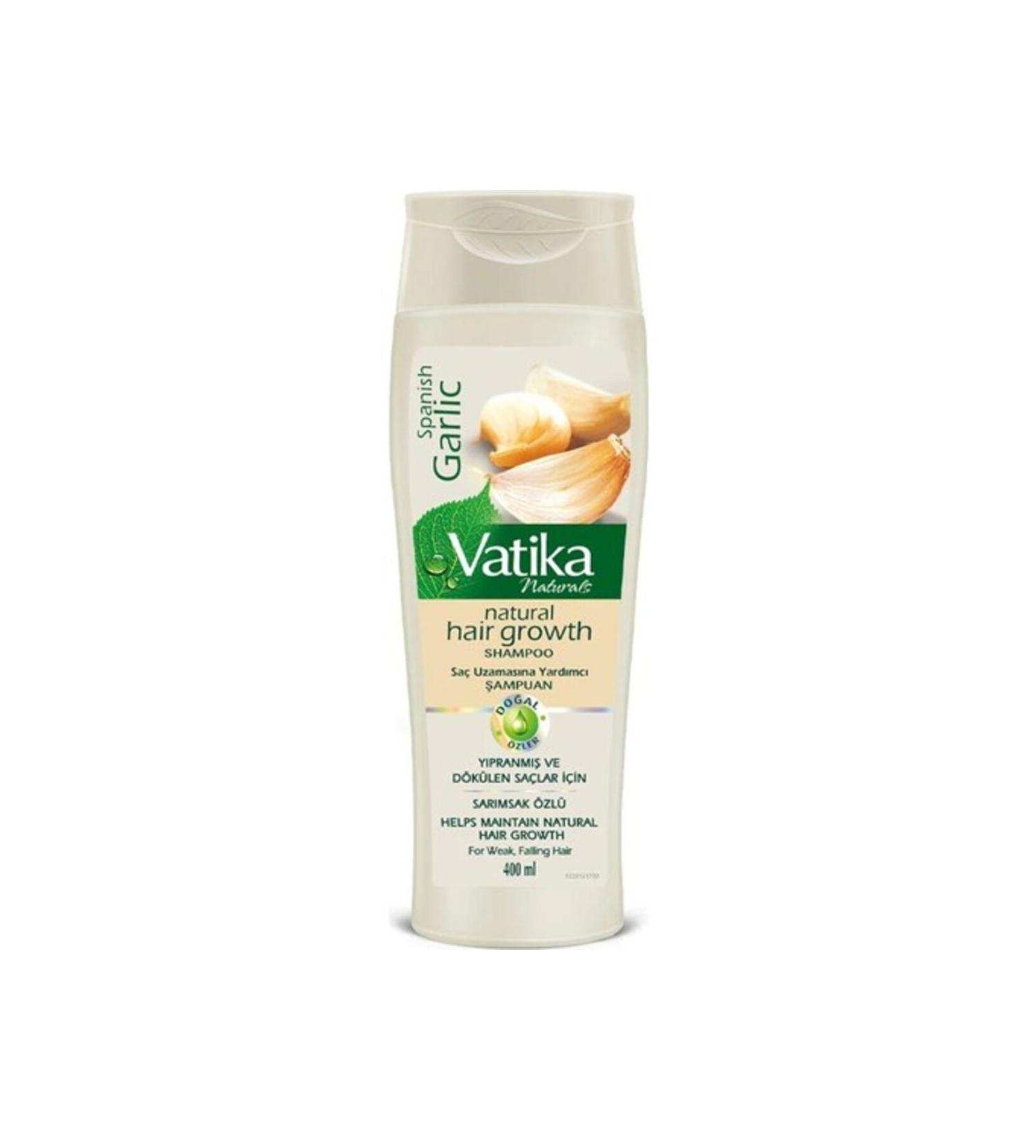 Vatika Naturals Shampoo Garlic Extract For Hair Loss 400 ml