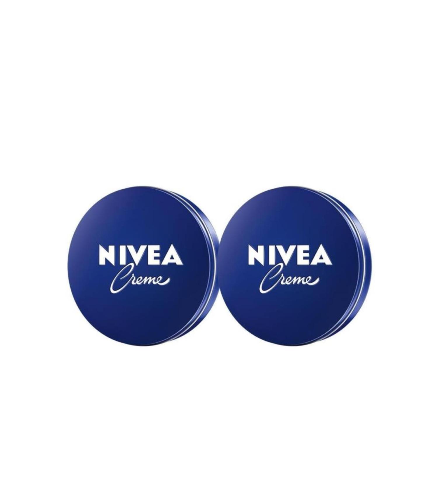 NIVEA Creme 75ml Intensive Moisturizer Soft Skin Hand Face Body X2 PiecesBLK WW65 - Buy Online on GoSupps.com