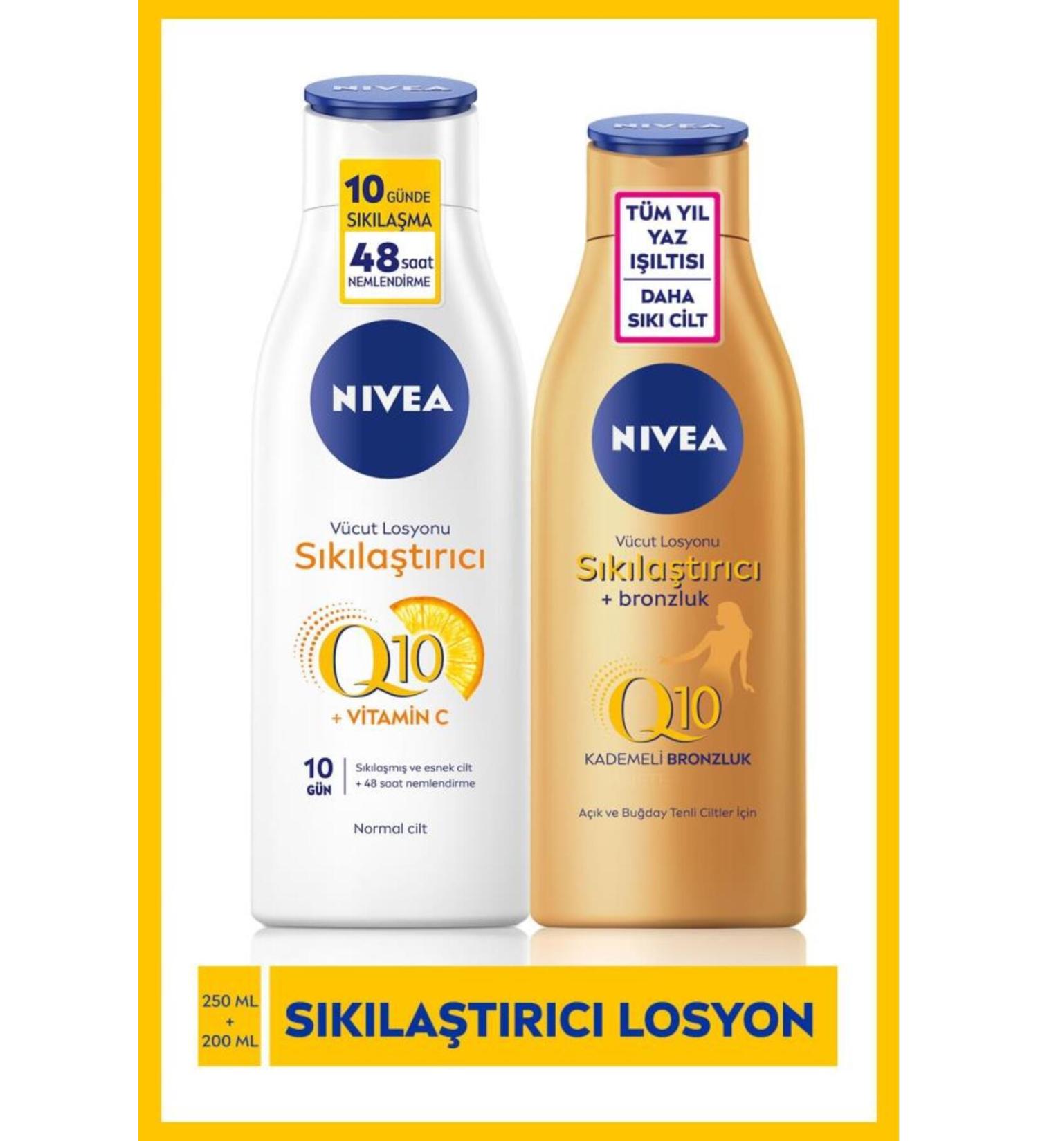 NIVEA It provides deep hydration.Q10 Firming Body Lotion 250ml